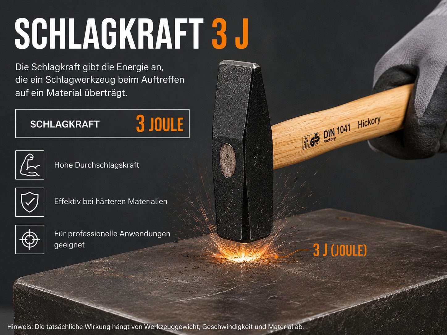 PARKSIDE PERFORMANCE® Kombihammer 20V Akku-Kombihammer PKHAP 2034-Li 3J, ohne Akku & Ladegerä, 20 V
