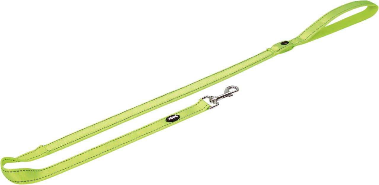 Nobby Führleine Nobby Leine Flash Mesh neongelb Länge 120 cm, Nylon