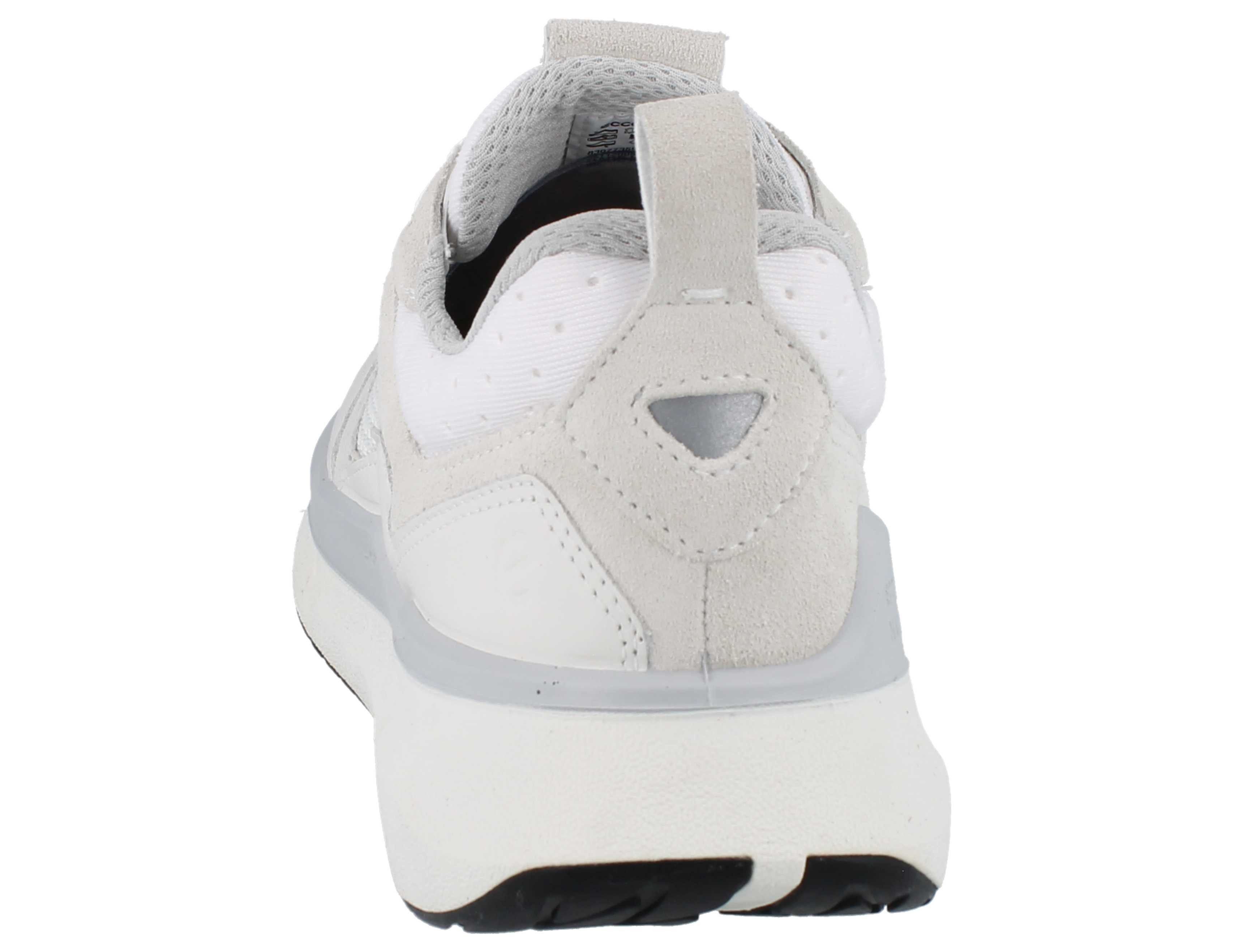 Ecco ECCO Biom 2.2 W Damen Sneaker weiss silber - Größe: 38 Schnürschuh Wechselfußbett