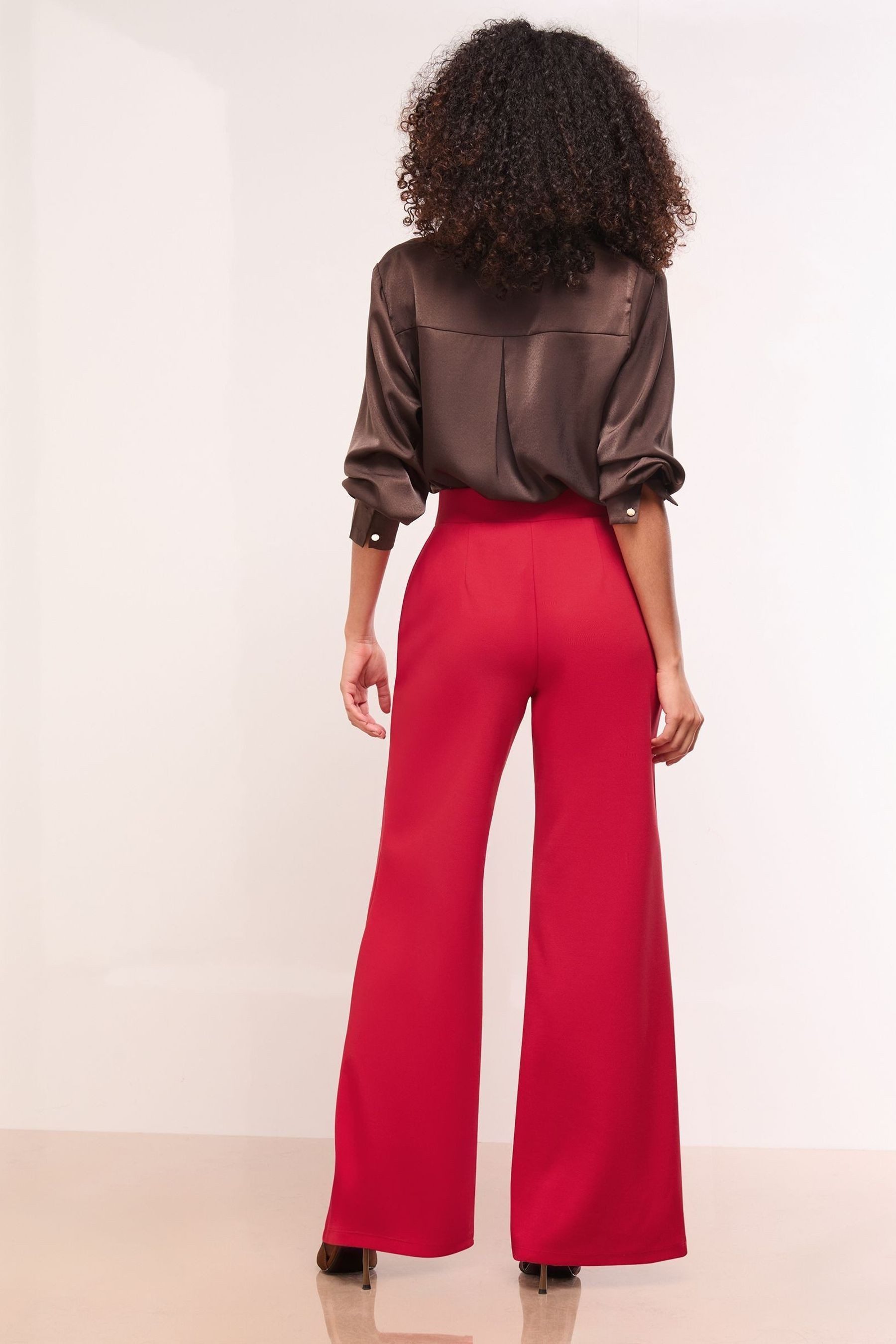 LIPSY Taillenhose Lipsy Hose mit hohem Bund und weitem Bein, Regular (1-tlg günstig online kaufen