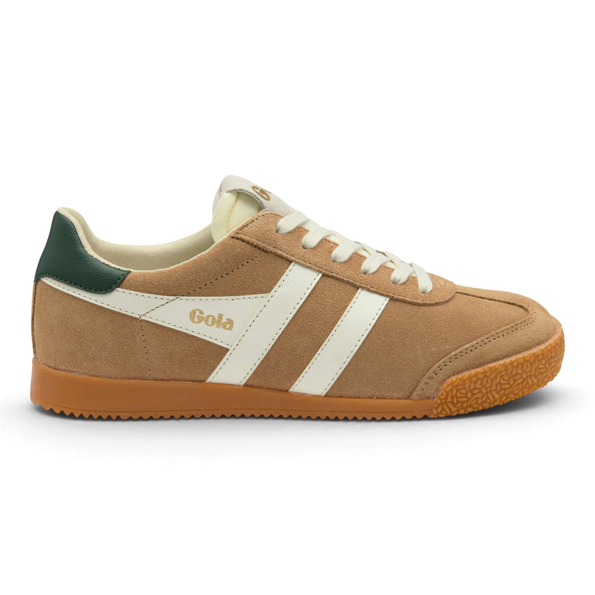 Gola Elan 2026 braun/weiss/grün Damen Sneaker