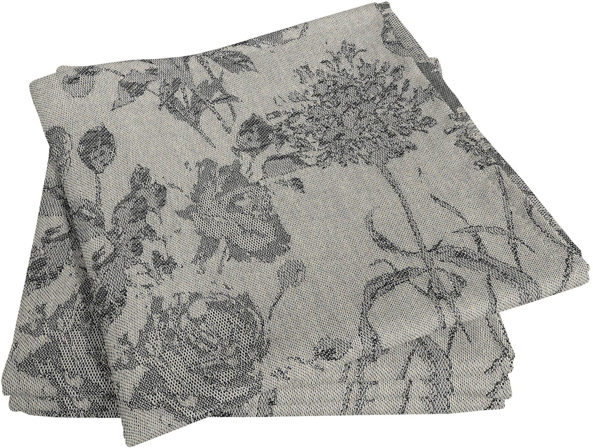 Adam Stoffserviette Flower Cuveé Light, (4 St)