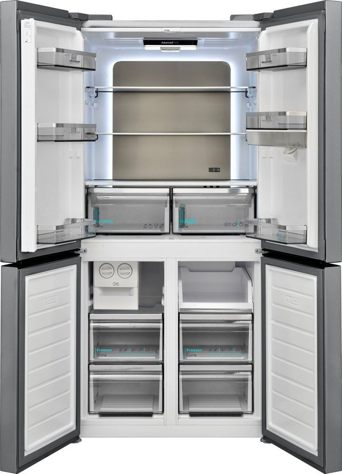 Sharp Multi Door SJ-NFA35IHDPD-EU, 179 cm hoch, 84 cm breit