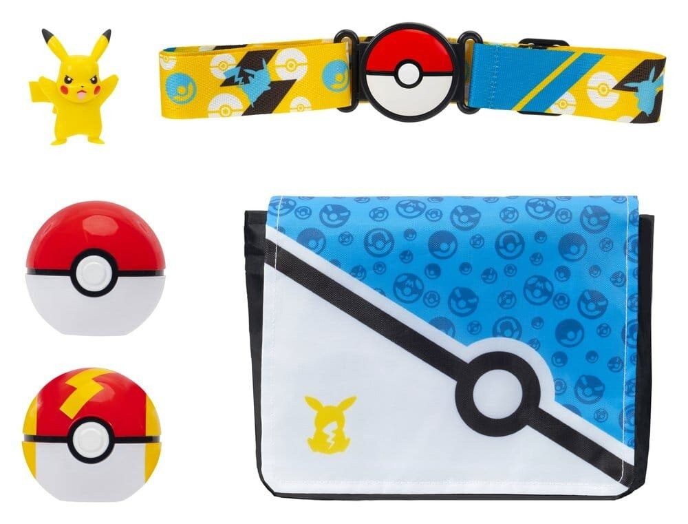 Jazwares Spielzeug-Gürtel Pokémon Clip 'n' Go Patronengurt-Set Pikachu