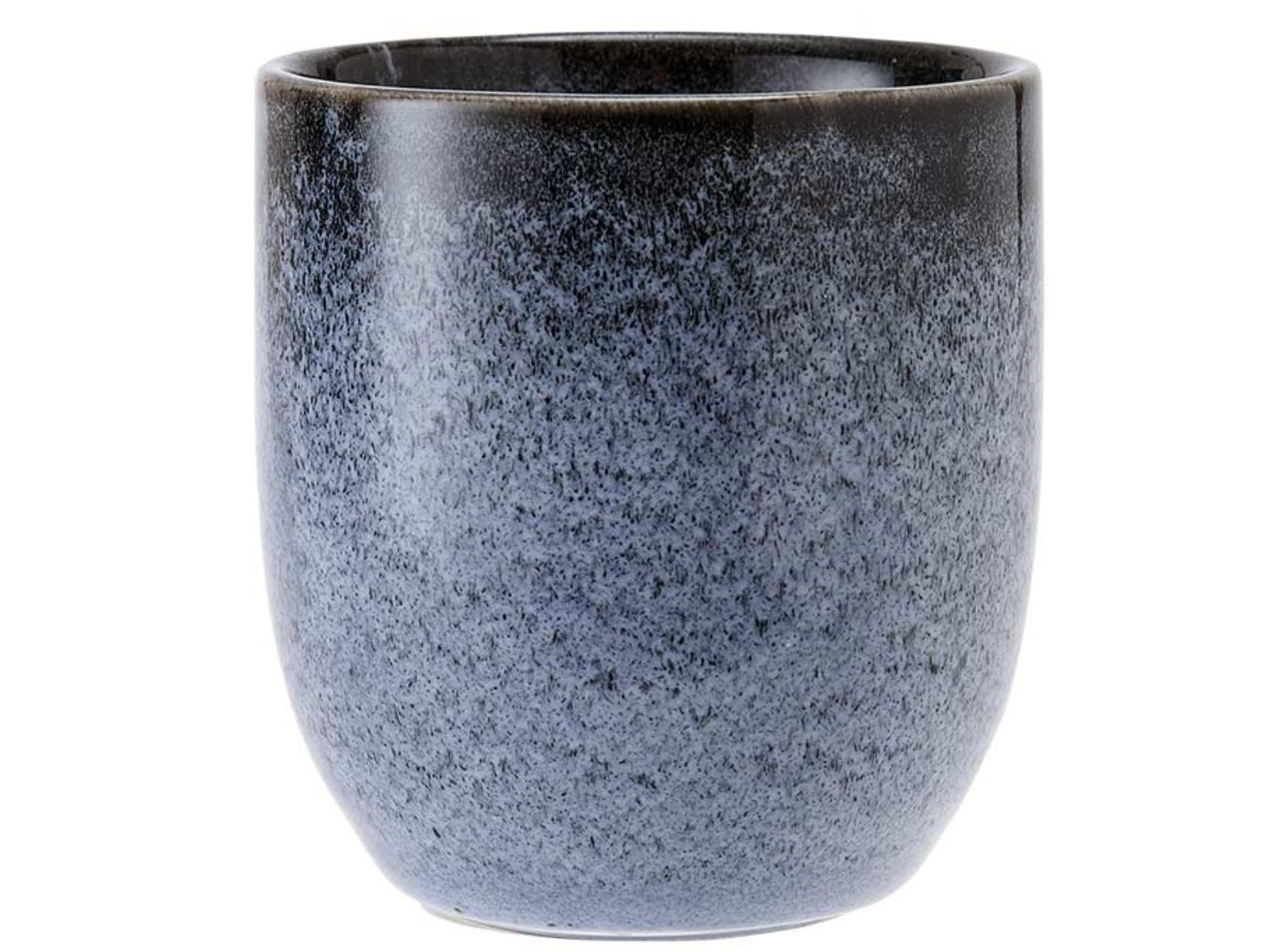 Ladelle Кружки CAFE Кружки ohne Henkel ozean 0,3 l, Steinzeug, Cafe Deep Ocean Tumbler 8.5x8.5x9cm