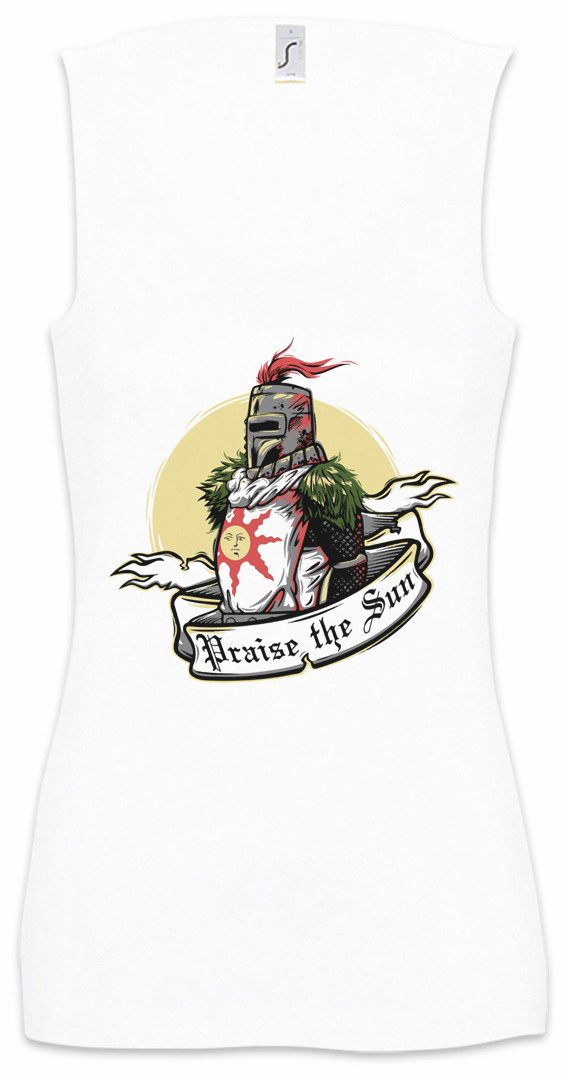 Tanktop Praise The Sun Dark Firelink Soul Ärmelloses Damen T-Shirt Shrine Dark