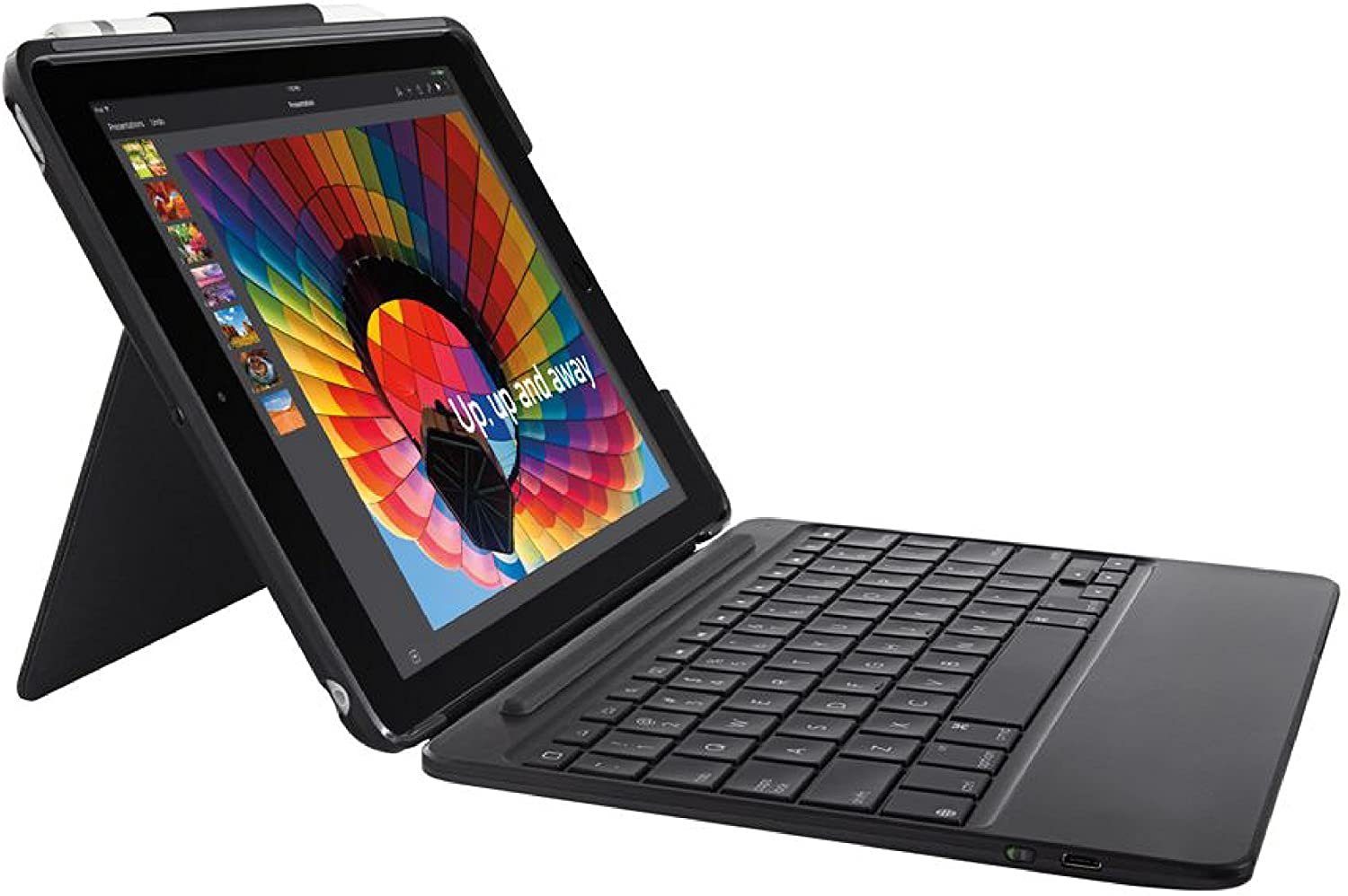 920-009034 Logitech Slim Combo für iPad der 5. & iPad 6. Generation iPad-Tastatur