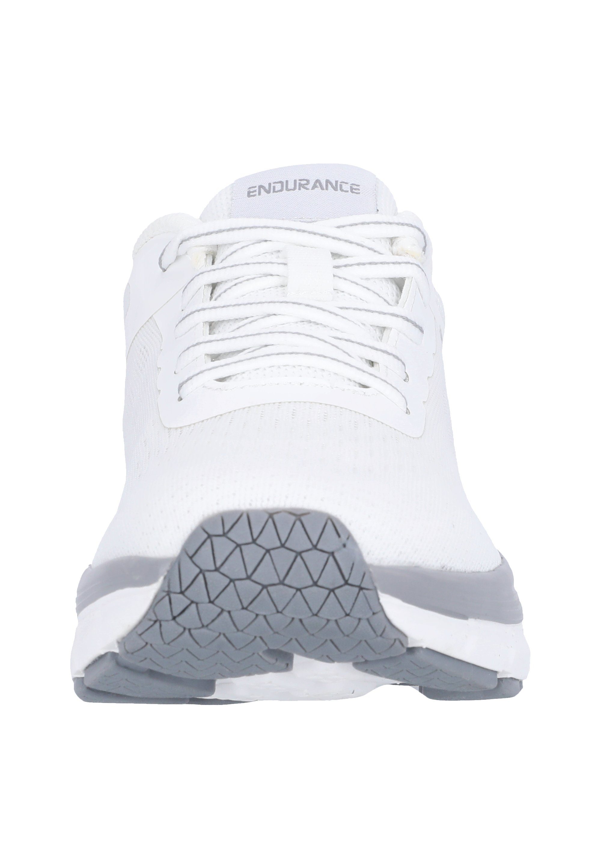 mit komfortabler ENDURANCE Sneaker weiß-silberfarben Dämpfung Fortlian