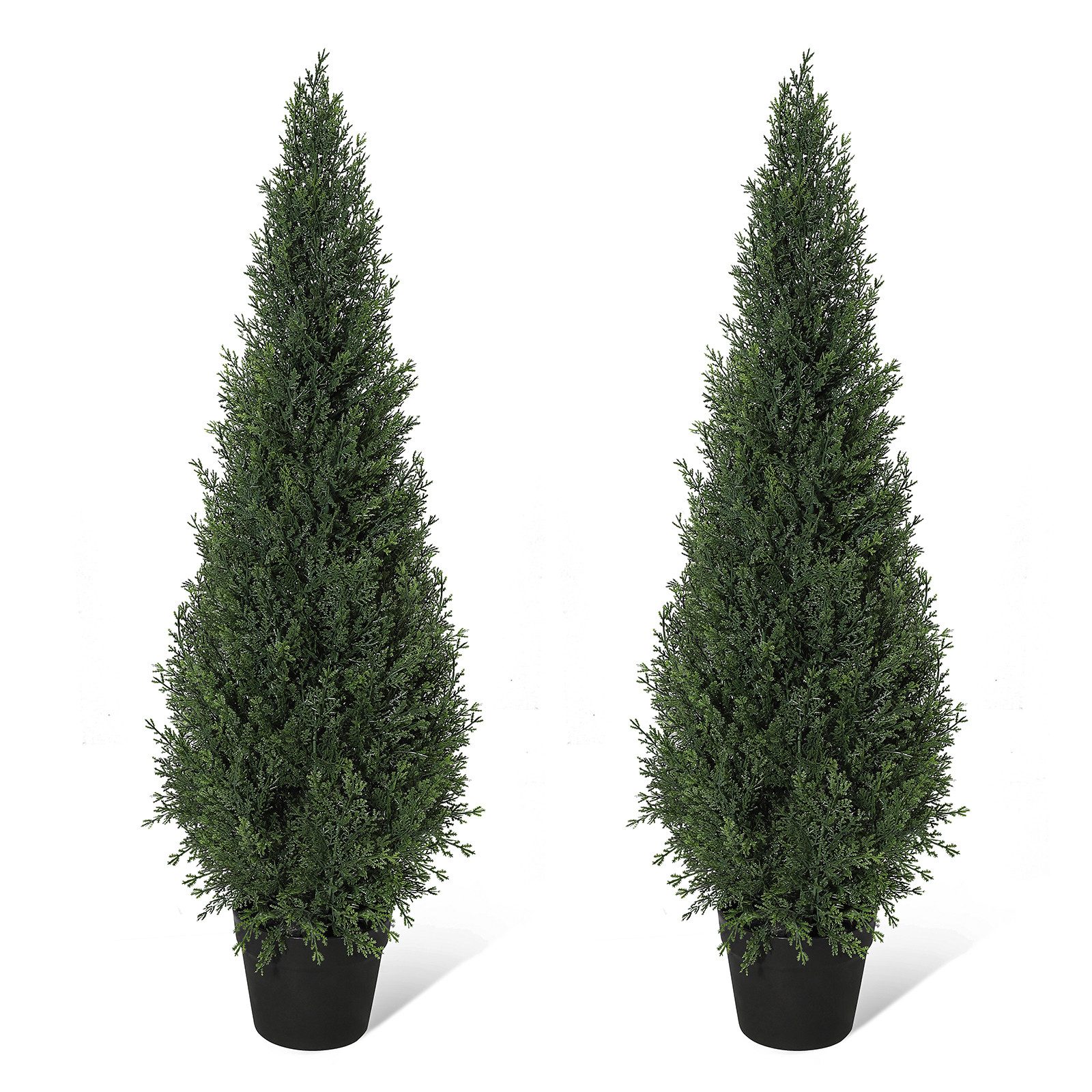 Kunstbaum künstliche Zeder,künstlicher Strauch,UV-beständiges,Topfpflanze-2 günstig online kaufen