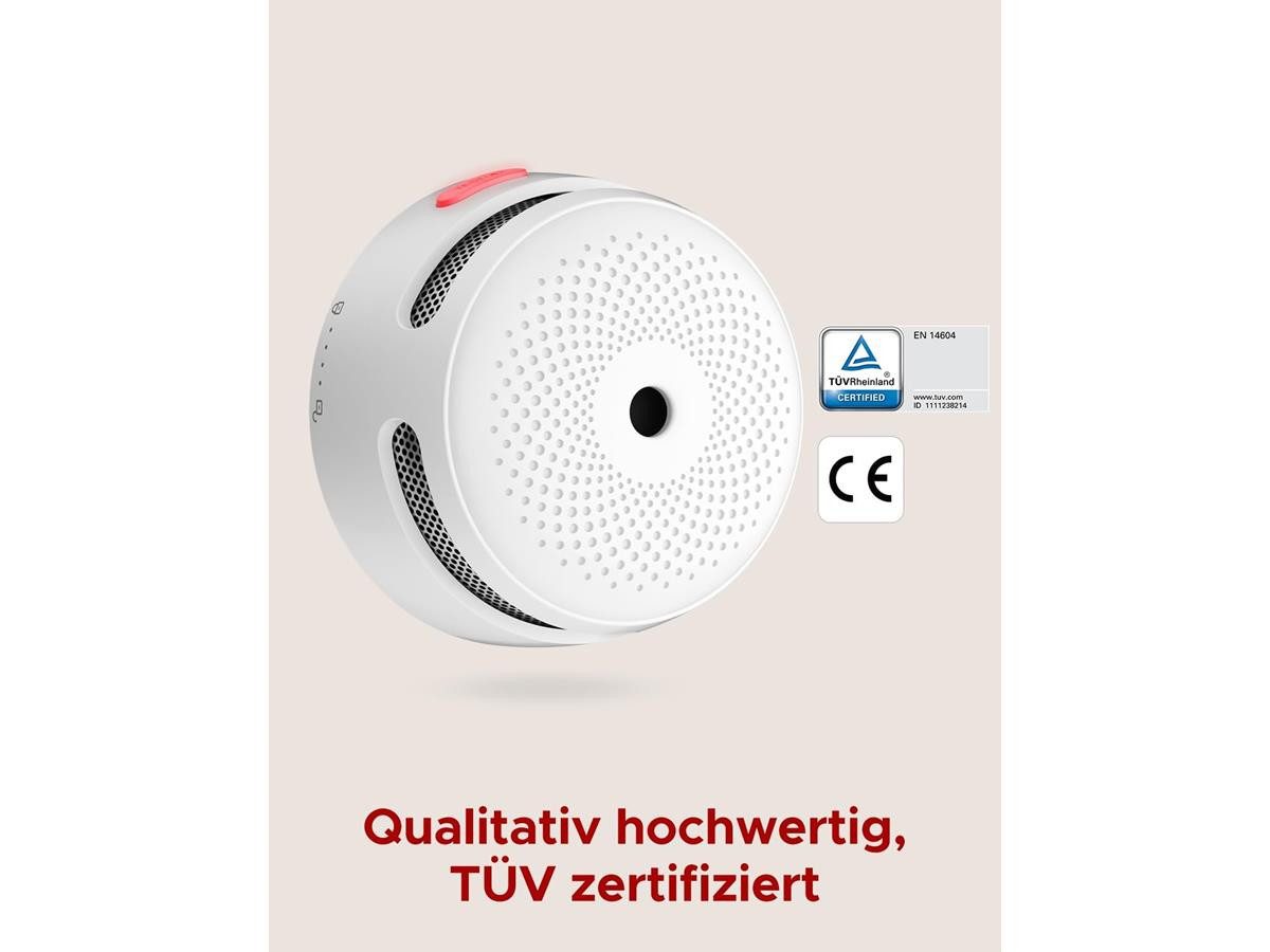 X-SENSE XS01-WX Rauchmelder (keine, App gesteuert, 10 Jahre Lebensdauer)