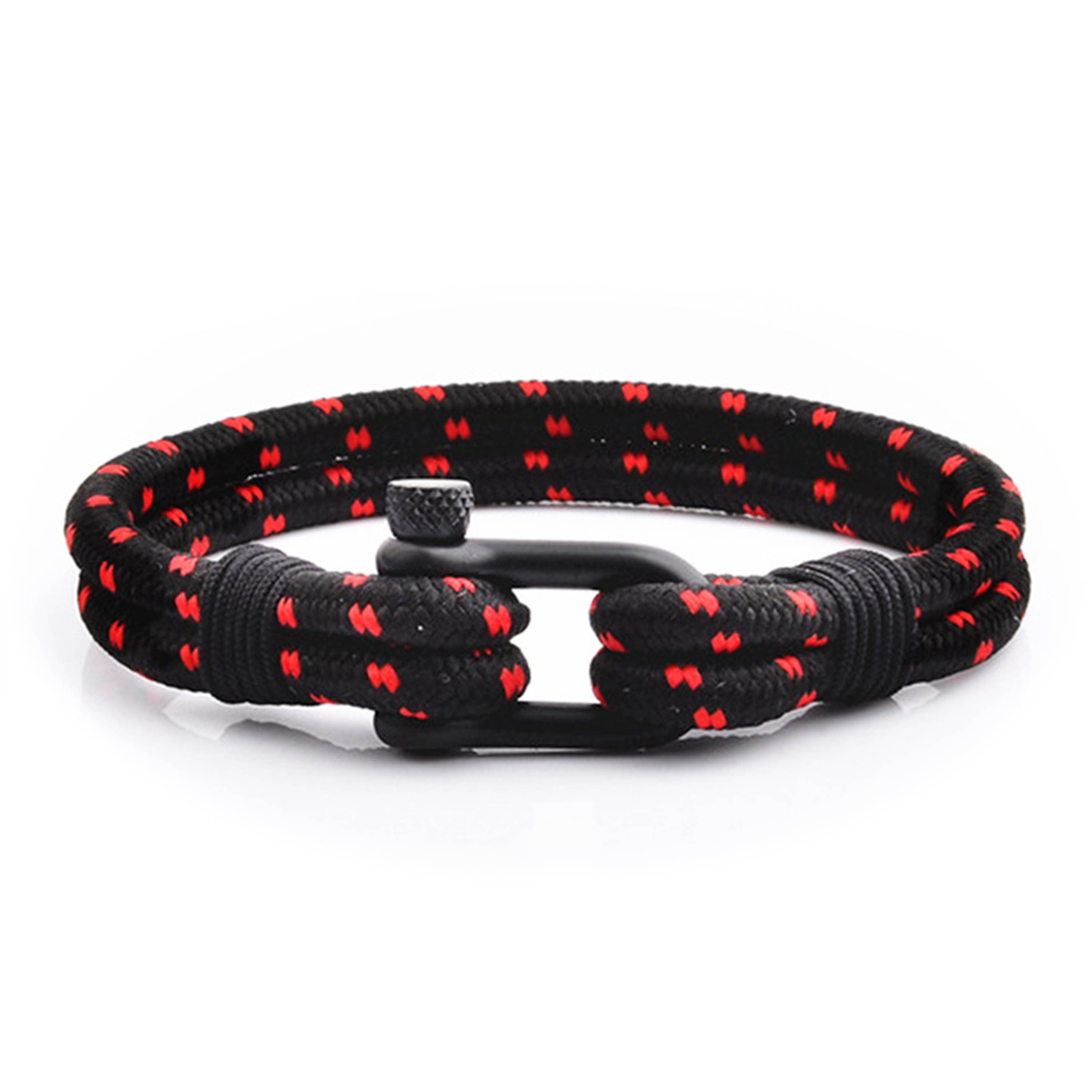 UNIQAL.de Lederarmband Maritime Armband aus Segeltau günstig online kaufen