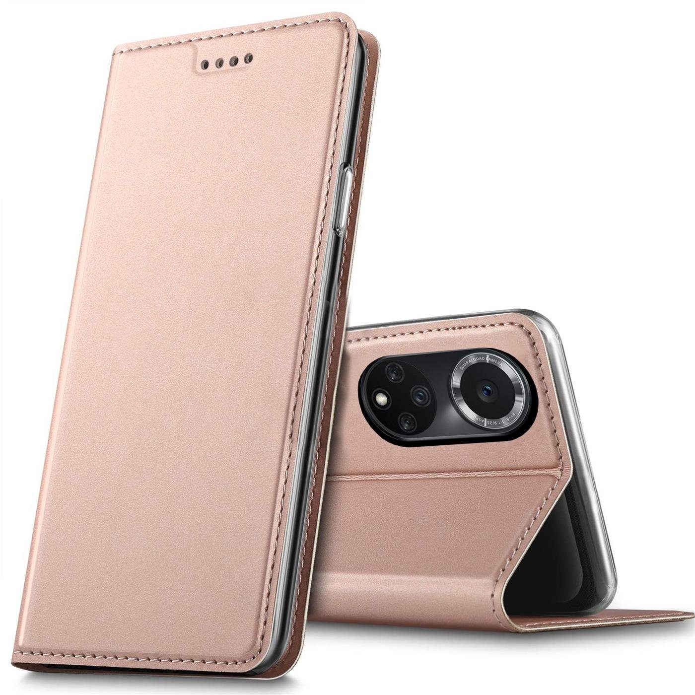 CoolGadget Handyhülle Magnet Case Handy Tasche für Huawei Nova 9 6,57 Zoll, Hülle Klapphülle Slim Cover für Huawei Nova 9 / Honor 50 Schutzhülle