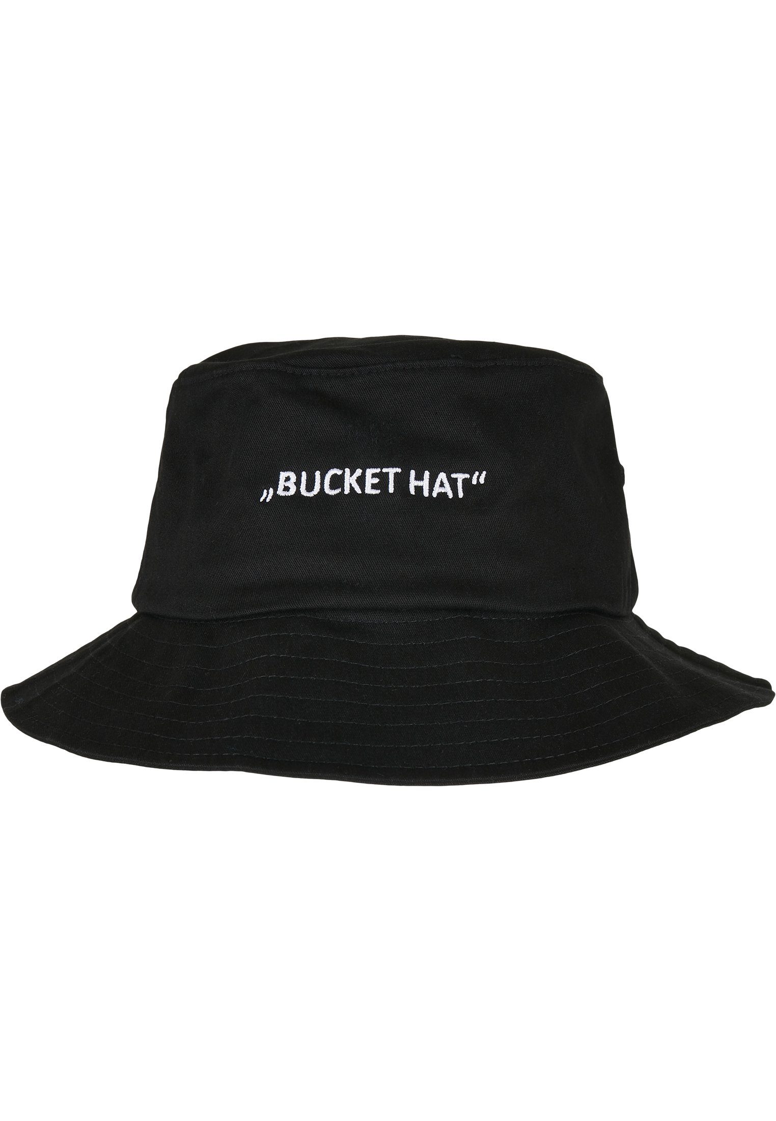 MisterTee Flex Cap Accessoires Lettered Bucket Hat | Flex Caps
