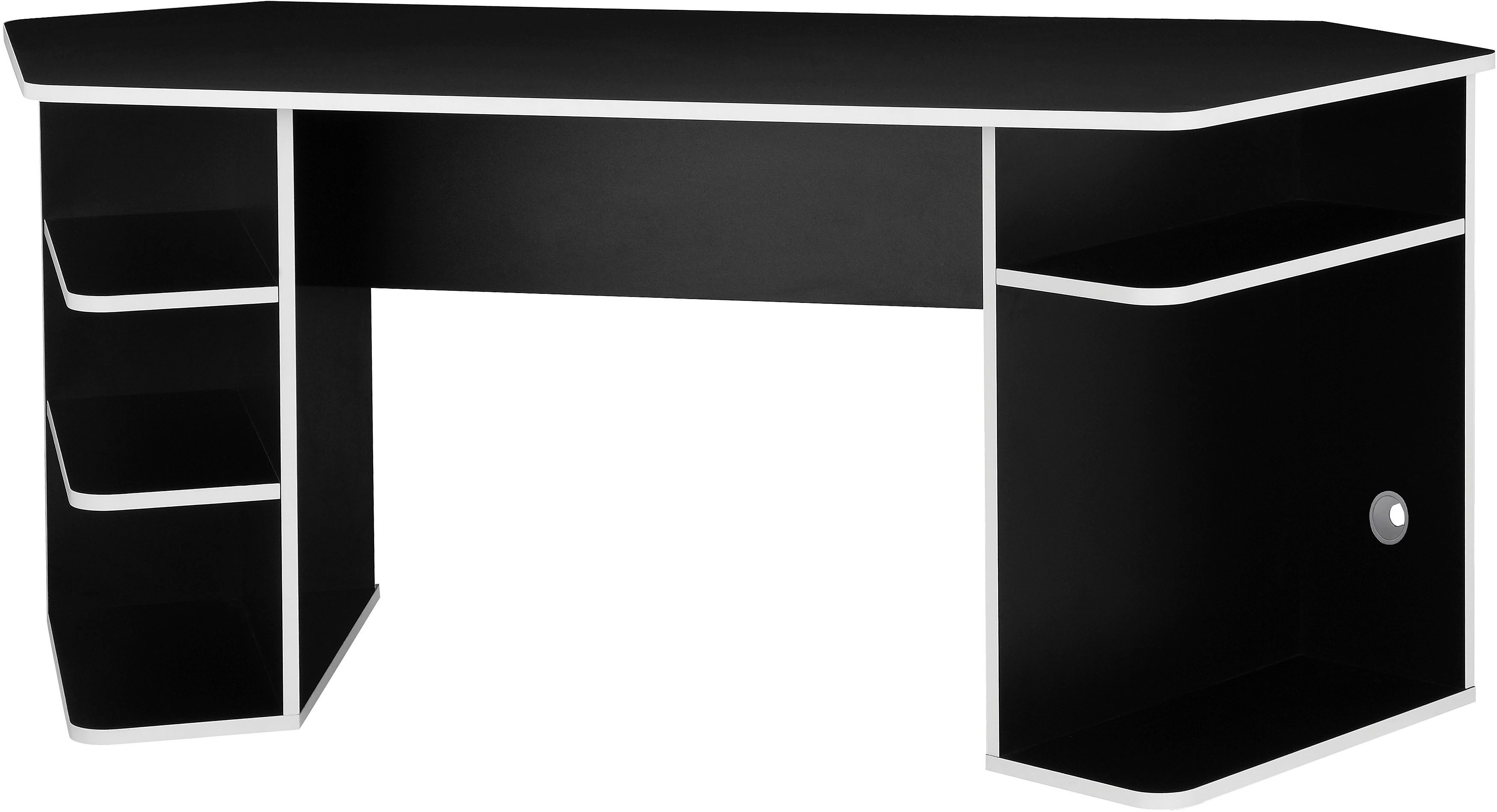 INOSIGN Gamingtisch Game, Computertisch, Eckschreibtisch, Towerfach, günstig online kaufen