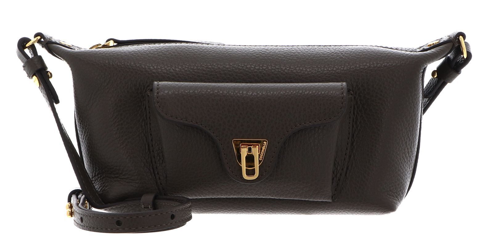COCCINELLE Umhängetasche Mini Bag Grained Leather, aus echtem Rindsleder