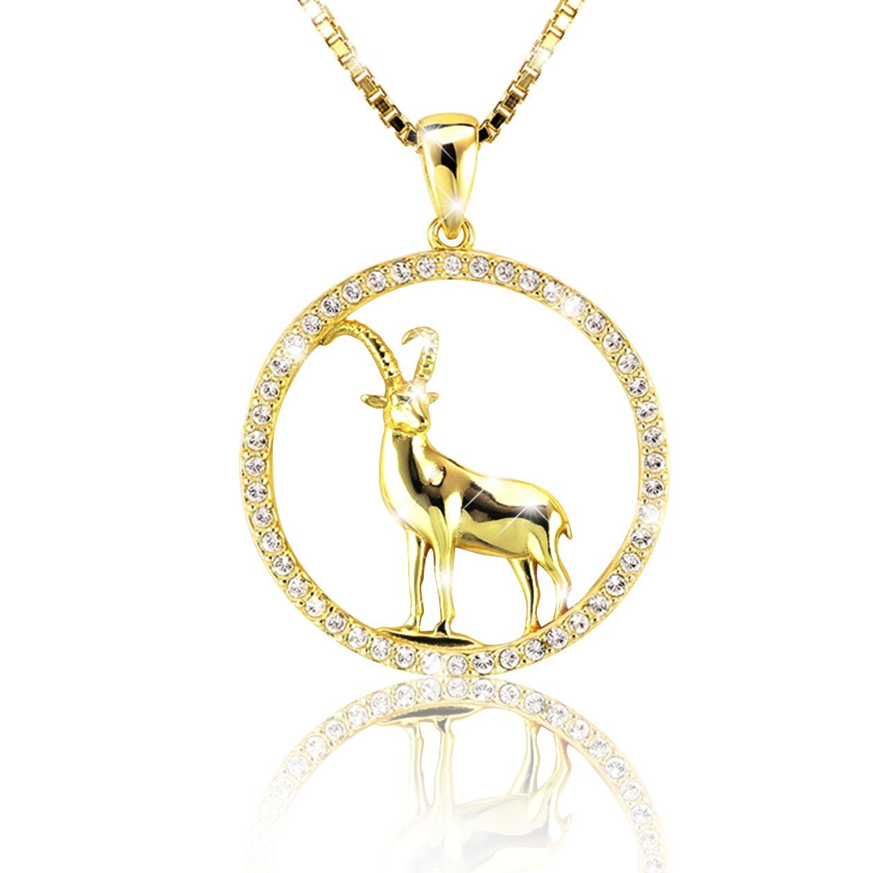 PAVELS Kette mit Anhänger Steinbock, Elegante günstig online kaufen