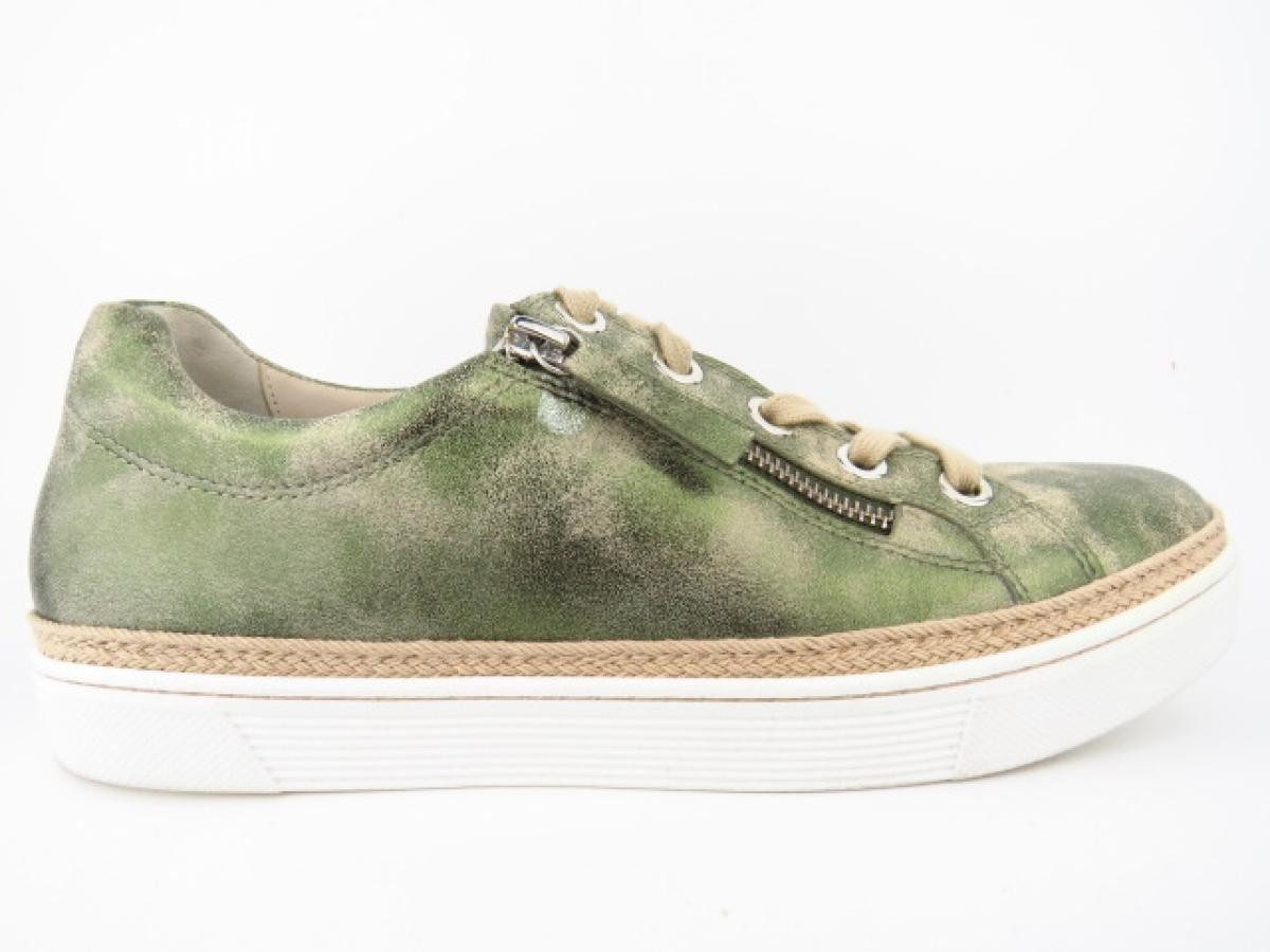 Metallic military Sneaker
