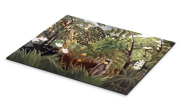 Posterlounge XXL-Wandbild Henri Rousseau, Exotische Landschaft, 1910, Malerei