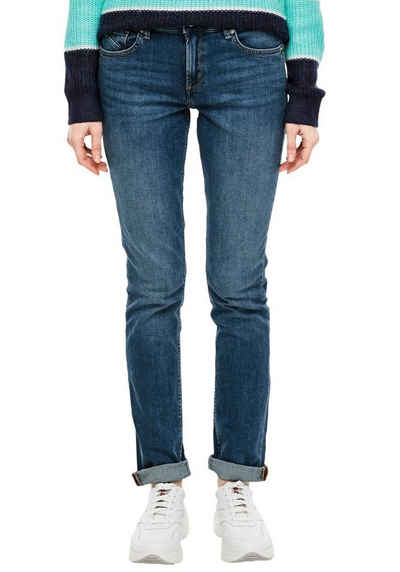 Q/S by s.Oliver Slim-fit-Jeans Catie Slim in typischer 5-Pocket Form