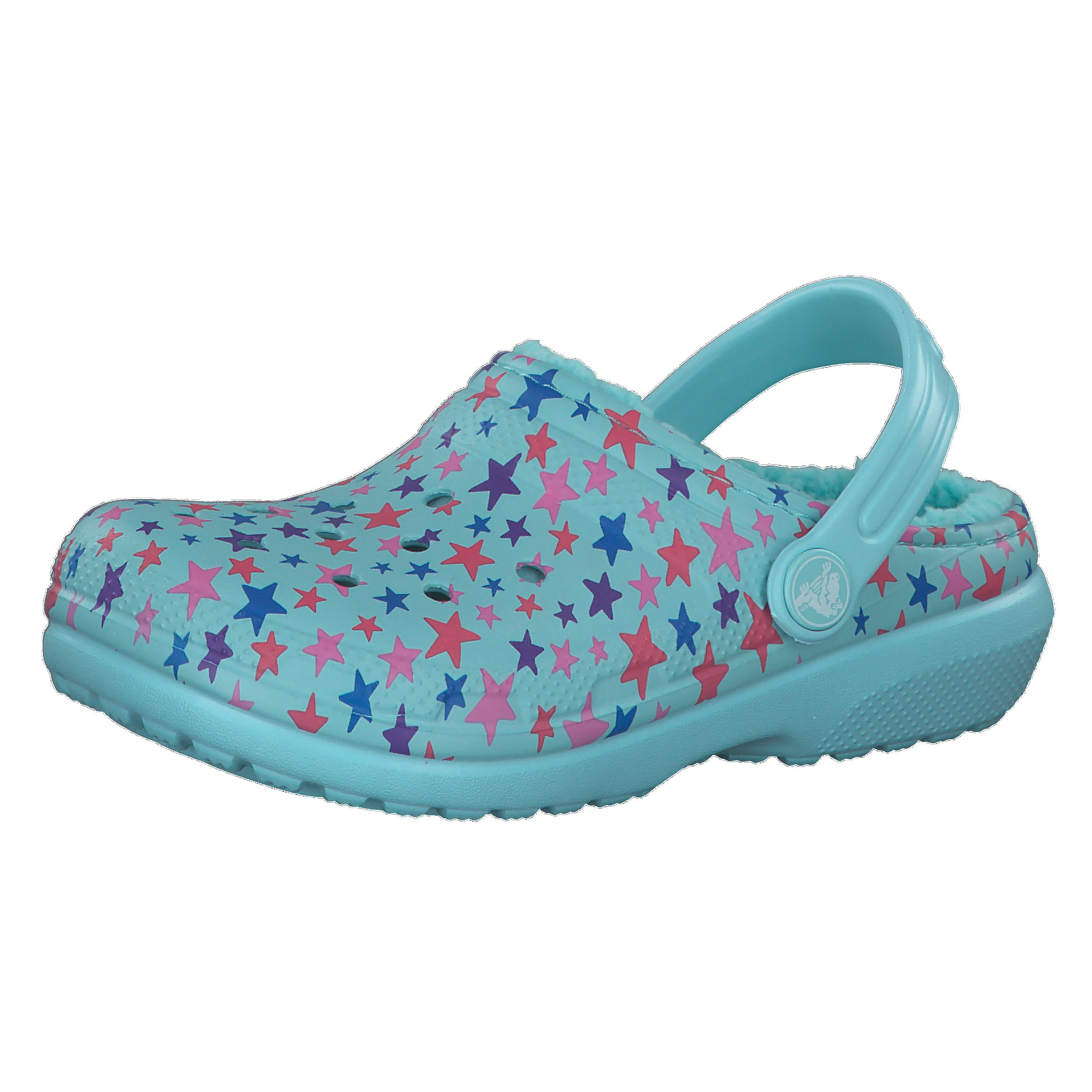 Crocs Kinder Schuhe Classic Printed Lined Clog K 205815 Sandale