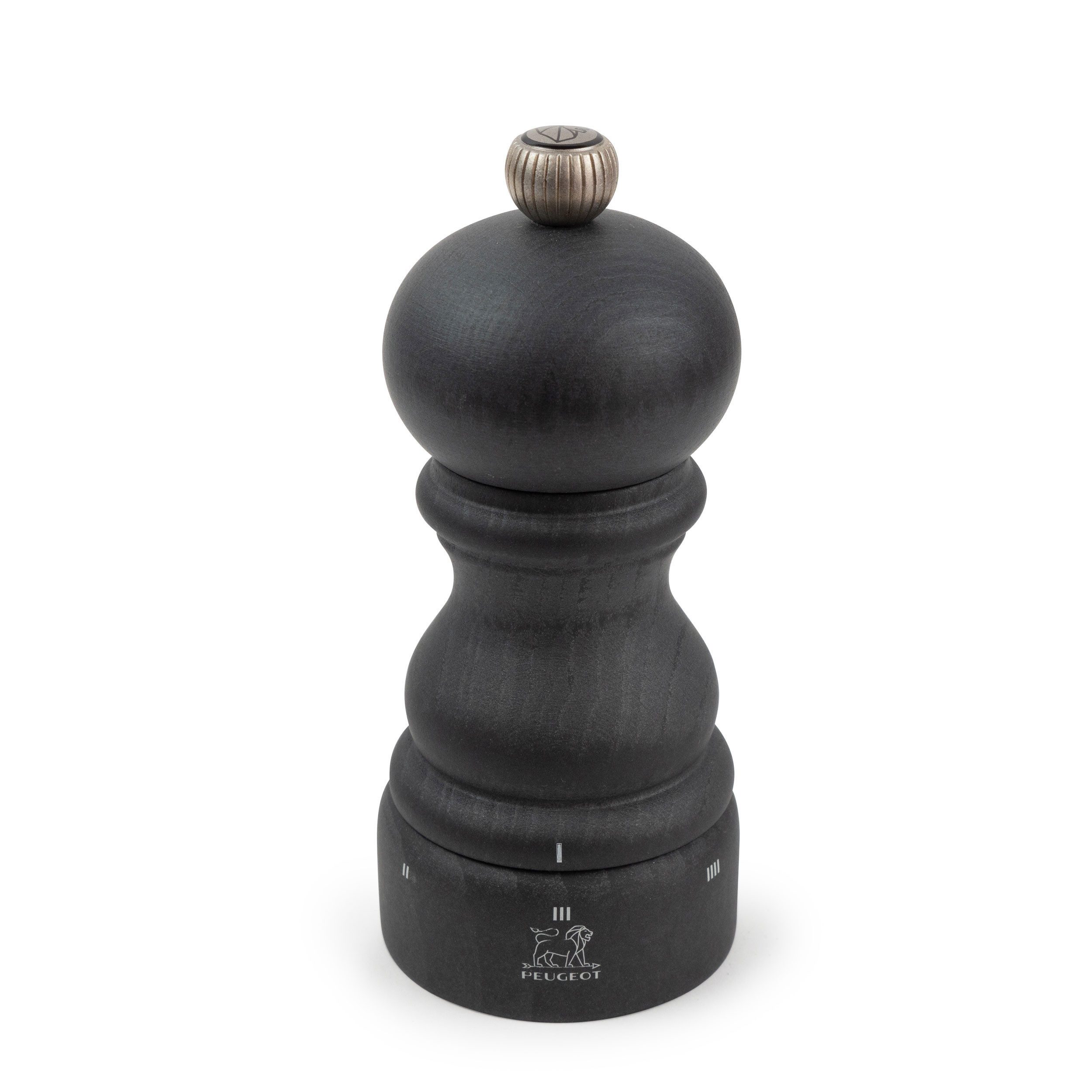 PEUGEOT Pfeffermühle PARIS 12cm Graphit Buchenholz uSelect Stahlmahlwe Manuell Manuell