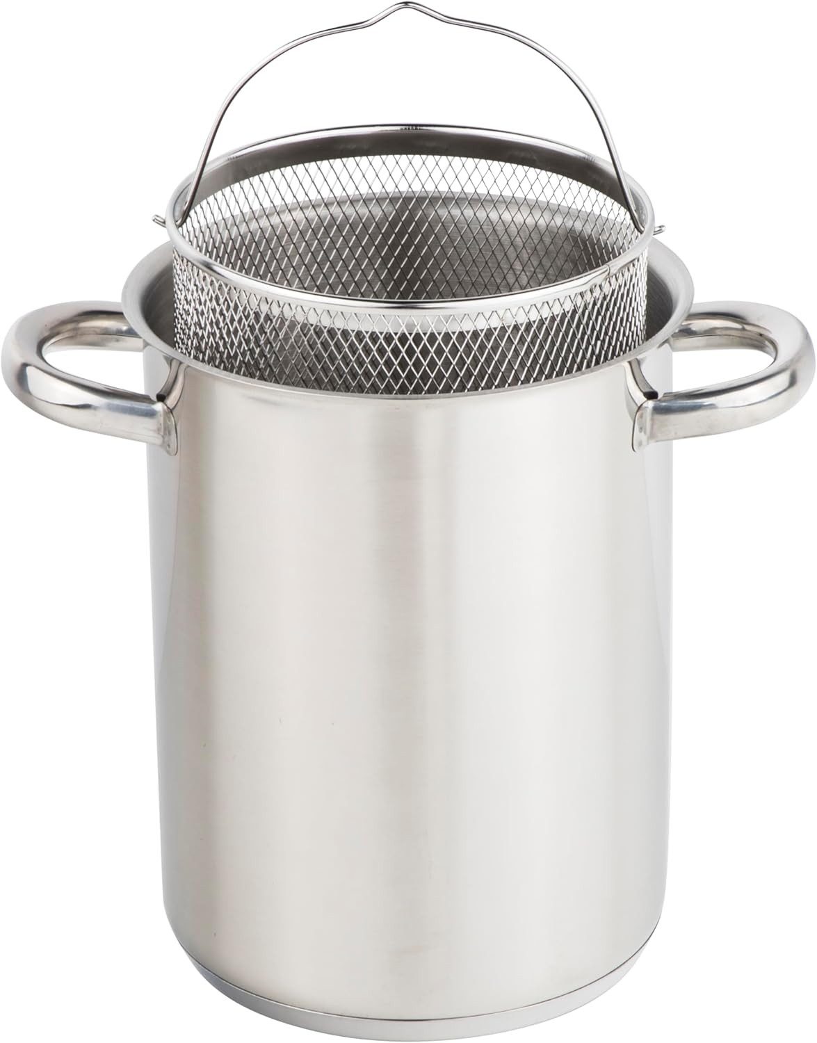 mucHome Spaghettitopf Nudeltopf & Spargeltopf hoher Topf mit Siebeinsatz, für 4 Liter – Bild 2 von 5