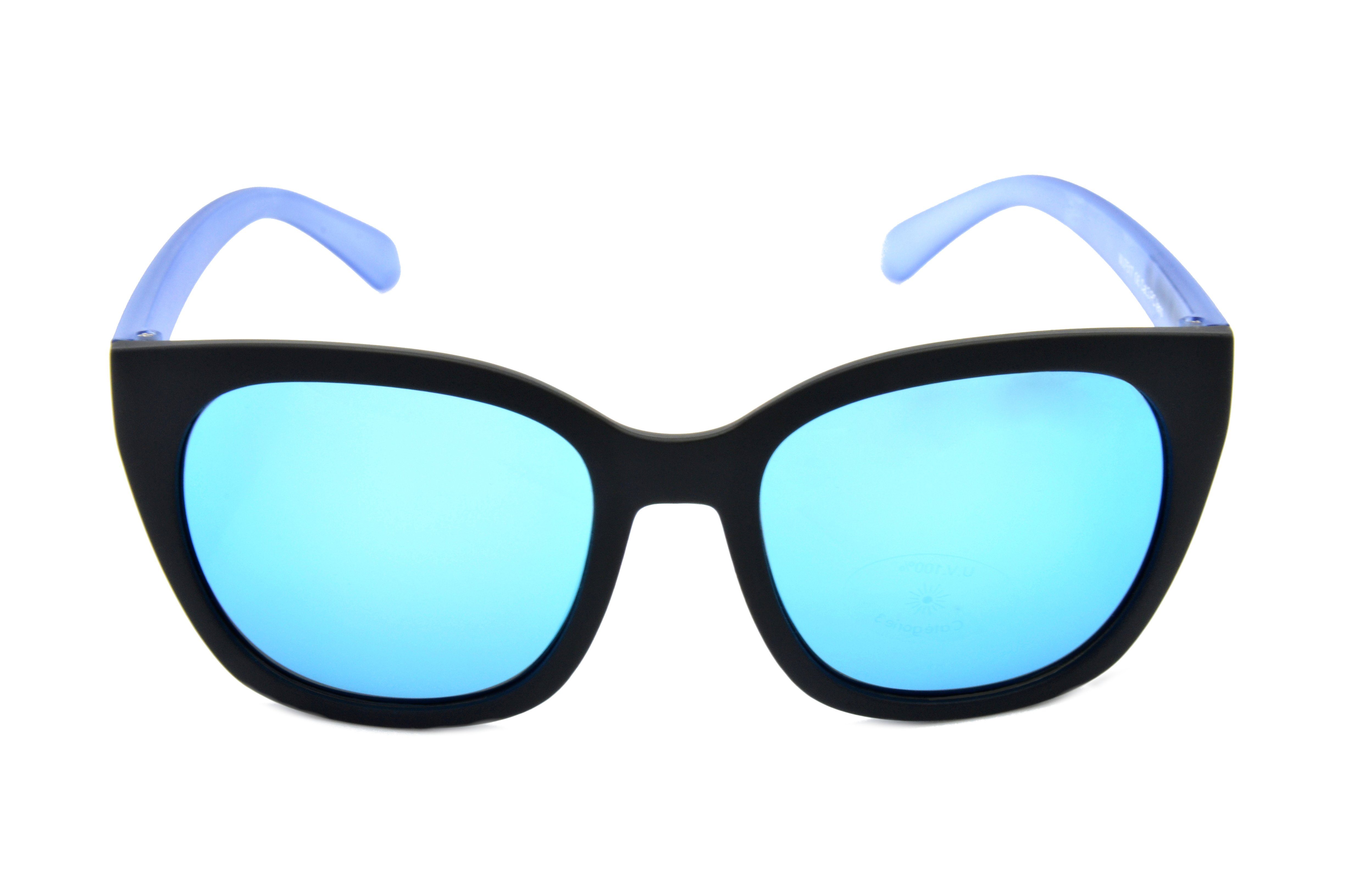 Sonnenbrille halbtransparenter Mädchen Rahmen WJ7517 grau Jugendbrille GAMSKIDS Damen blau, Kinderbrille 8-18 Unisex, pink, Jahre kids Gamswild