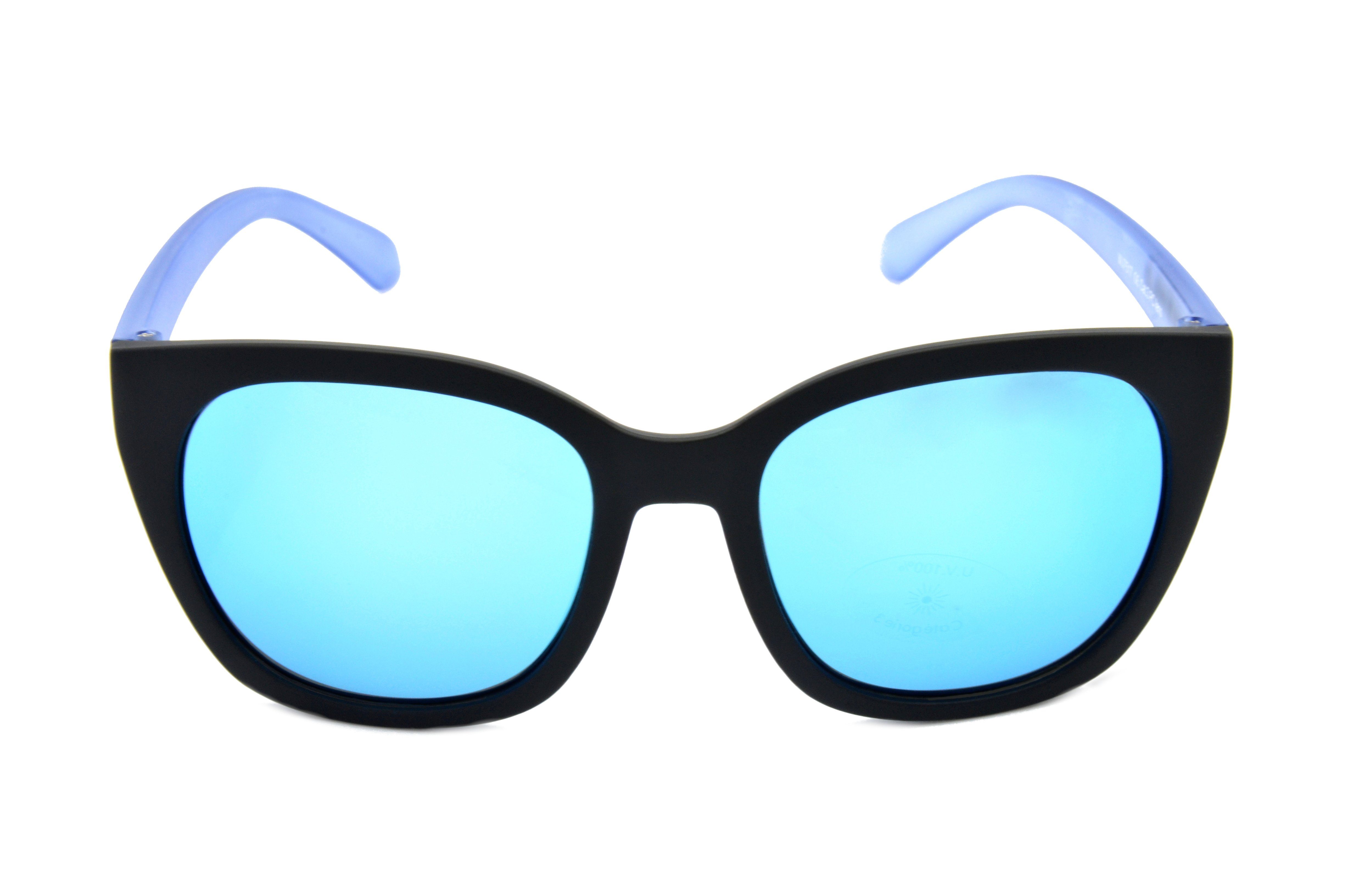 Gamswild Sonnenbrille UV400 GAMSKIDS Jugendbrille 8-18 Jahre Kinderbrille Mädchen Damen kids Modell WJ7517 in blau, pink, grau, halbtransparenter Rahmen