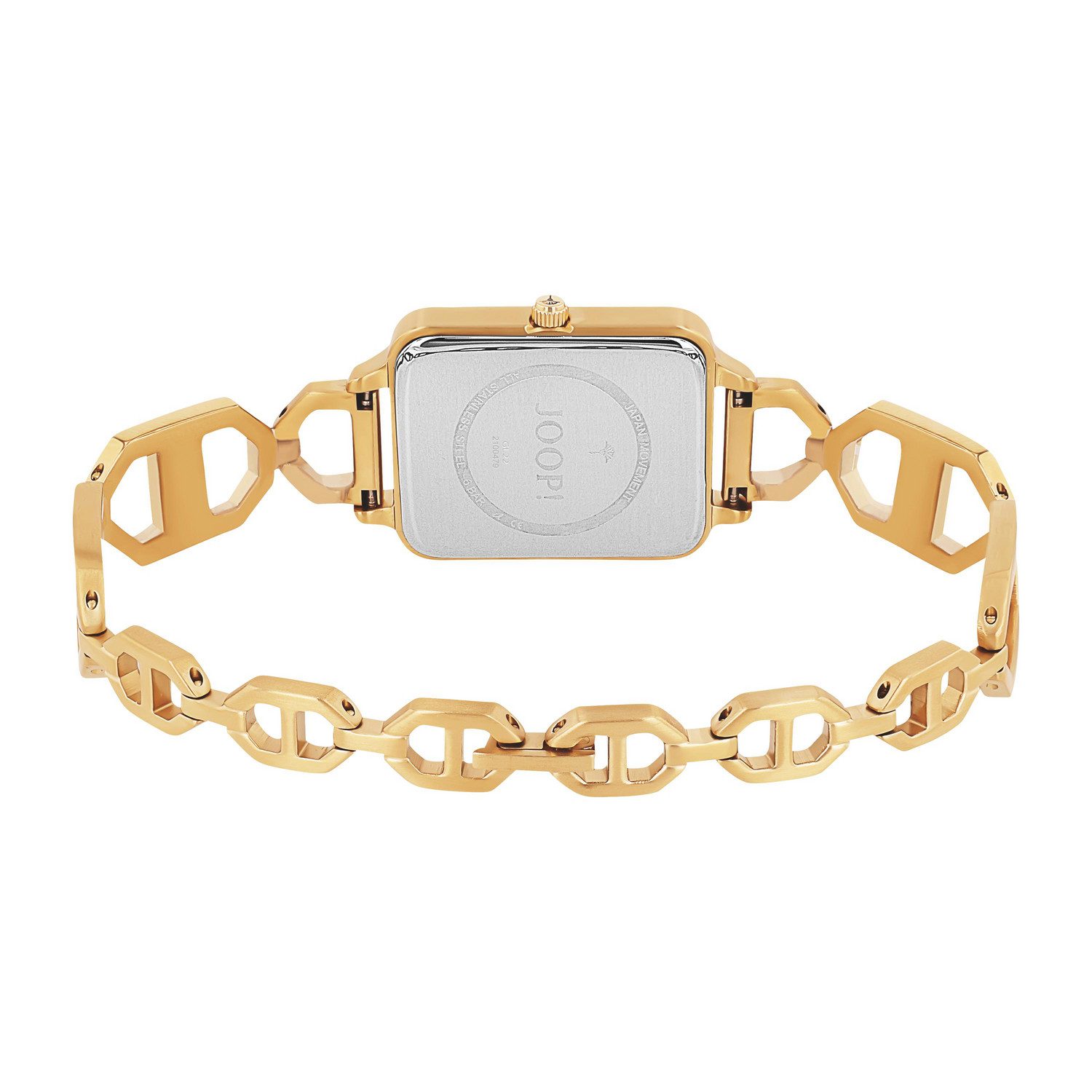 JOOP! Quarzuhr 2100479, Armbanduhr, Damenuhr, Edelstahlarmband, analog