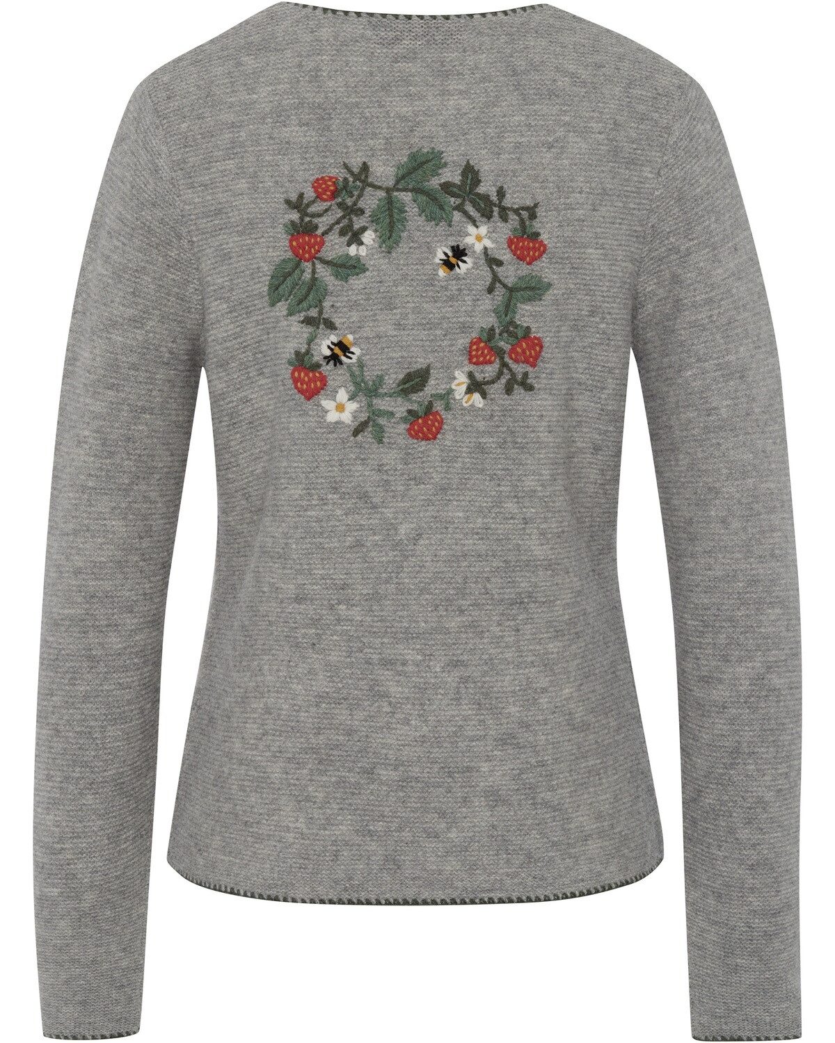 Reitmayer Trachtenjacke Strickcardigan mit Rückenstickerei günstig online kaufen