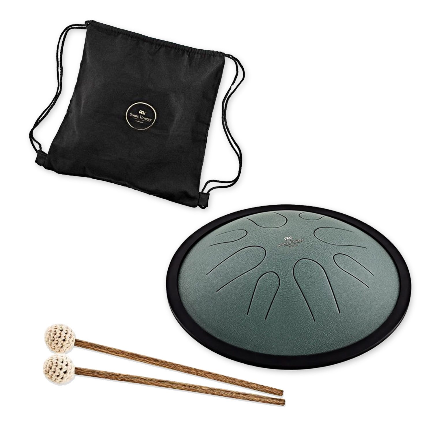 Meinl Sonic Energy Steel Tongue Drum Meinl Sonic Energy Zungentrommel 10 Zoll H-Moll, 1-St., Tongue Drum, Handliche Zungentrommel 10 Zoll