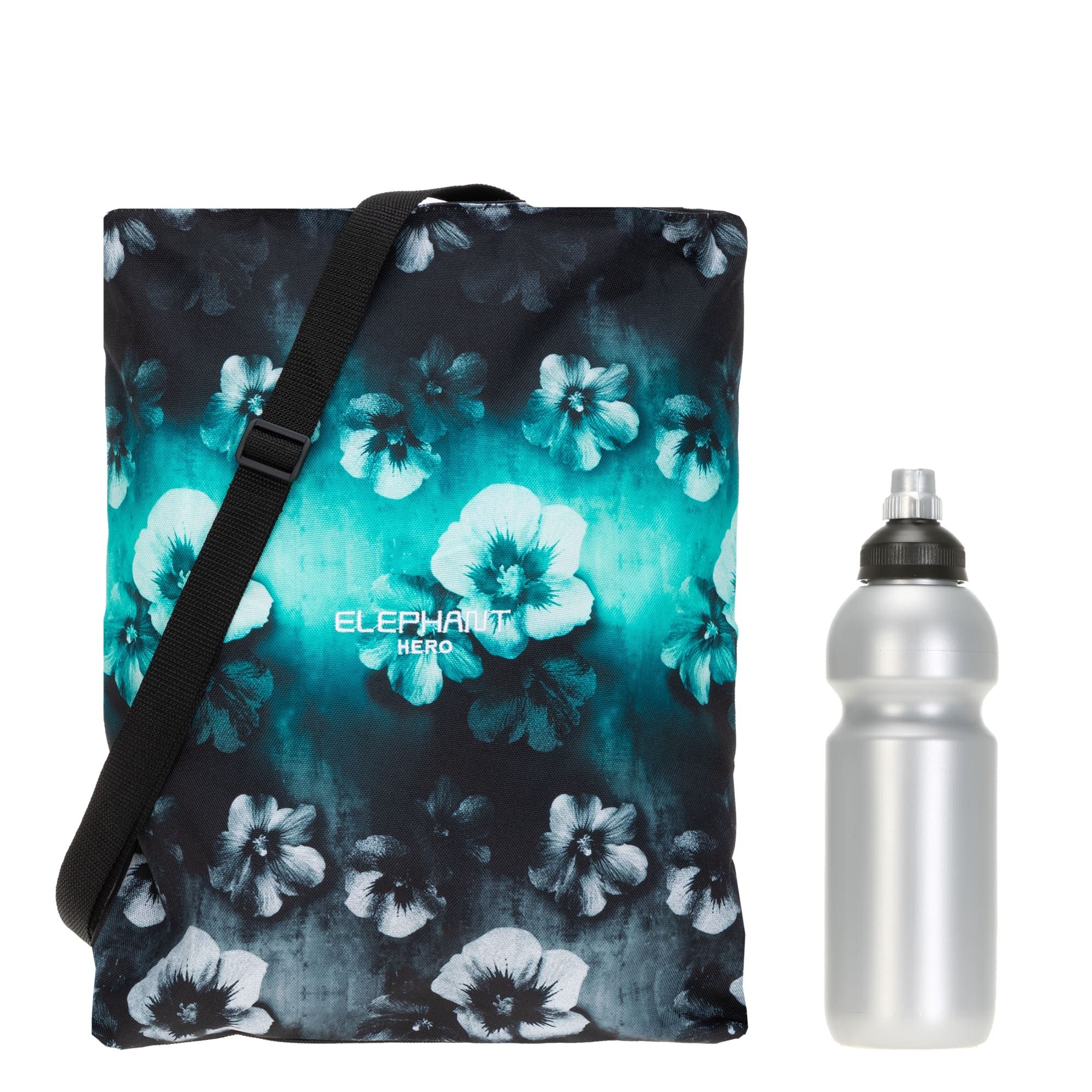 ELEPHANT Turnbeutel Sportbeutel Attach Bag Hero Signature Tasche, für Jungen Mädchen Schubeutel Gymbag + Trinkflasche