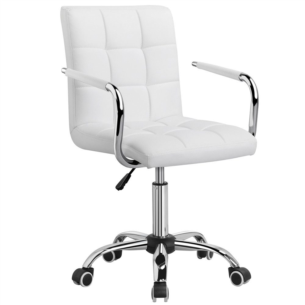 Yaheetech Drehstuhl höhenverstellbar Chefsessel, ergonomischer Bürostuhl auf Rädern