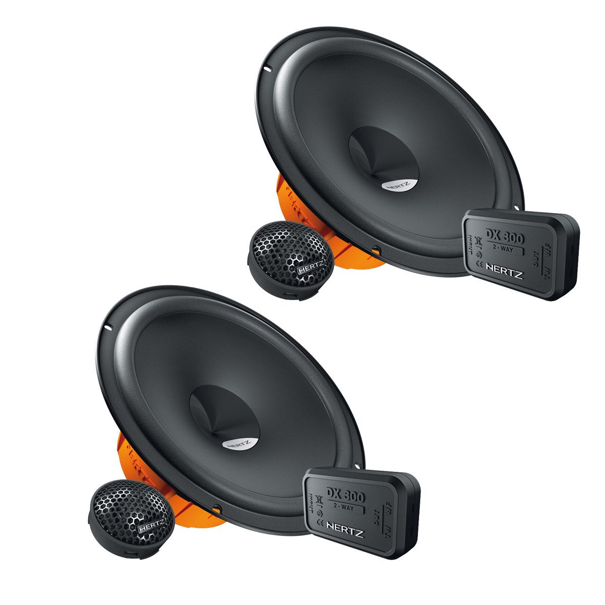 Hertz DSK165.3 16,5cm Lautsprecher Komposystem Auto-Lautsprecher (80 W, 16 cm)