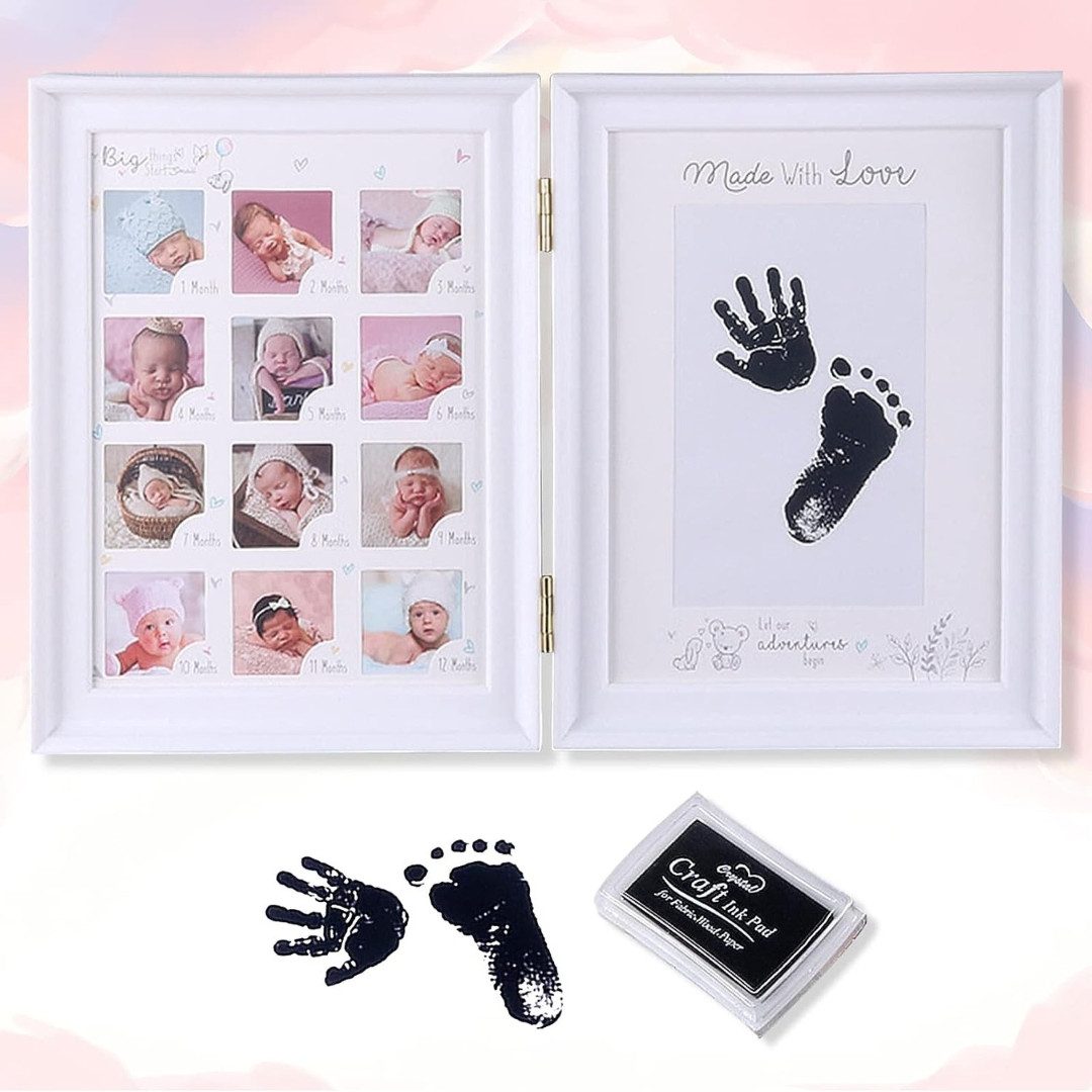 LuxusKollektion Einzelrahmen Hand Fuß Abdruck Baby günstig online kaufen