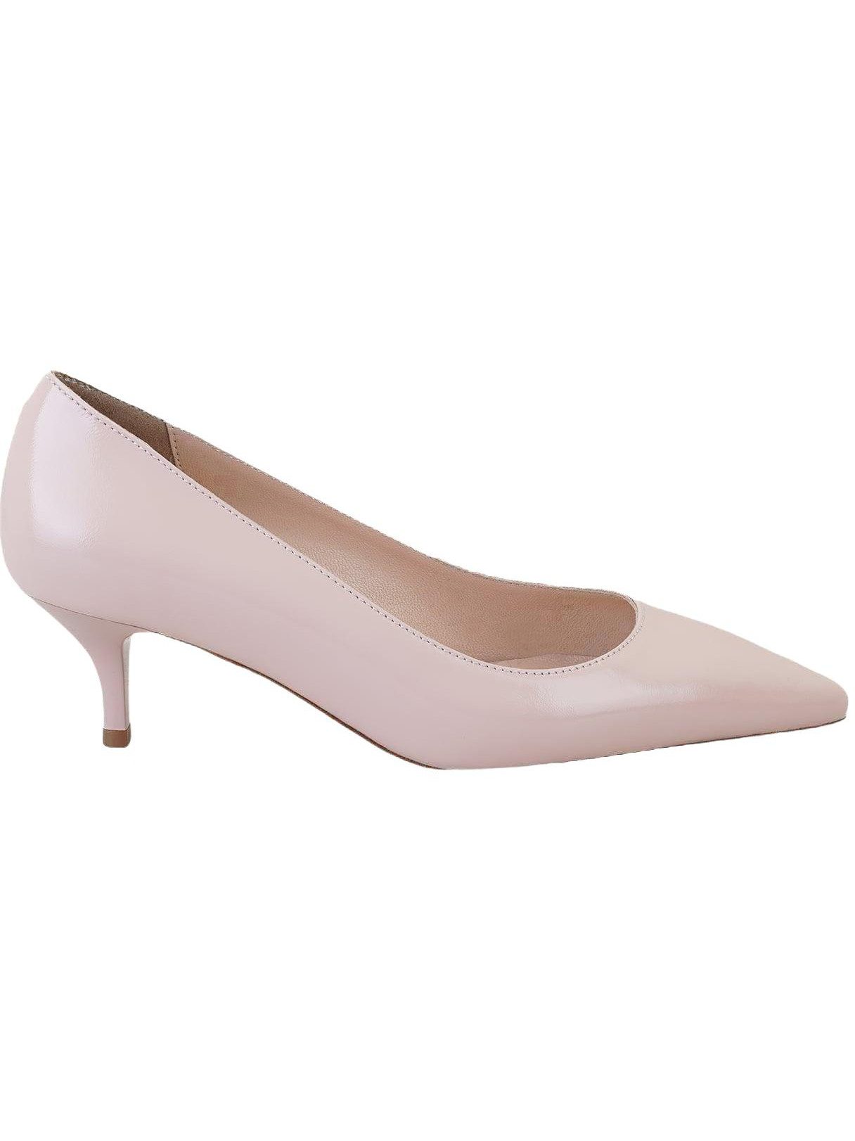 Desa Damen-Pumps aus Lackleder, klassischer Kegelabsatz Pumps