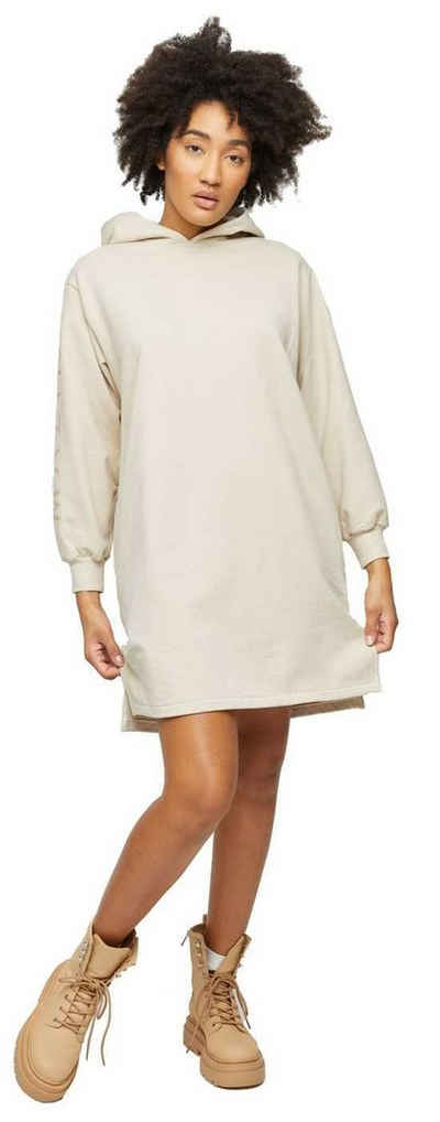 MAZINE Longsweatshirt »DELIA DRESS Beige« Vegane Damen Skirtkleid