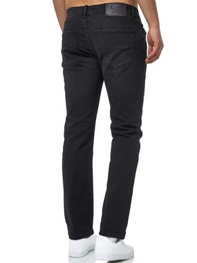 John Kayna Slim-fit-Jeans Herren Jeans Hose Slim Fit Männer Basic Stretch Skinny Denim Designerj (Jeanshose Designerjeans Bootcut, 1-tlg) Freizeit Business Casual