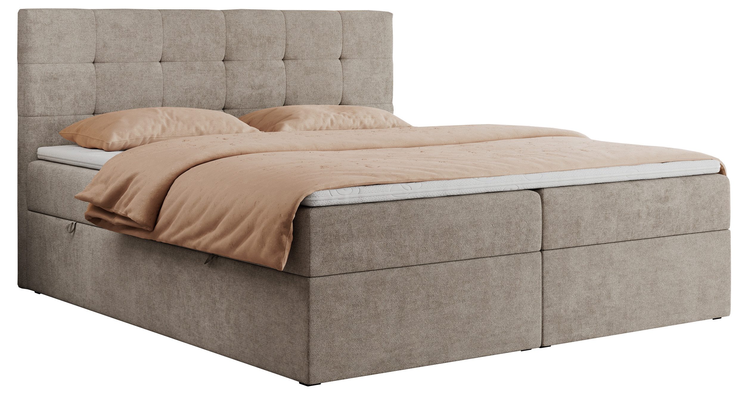 MKS MÖBEL Boxspringbett CENTOS (Set, Packung, günstig online kaufen