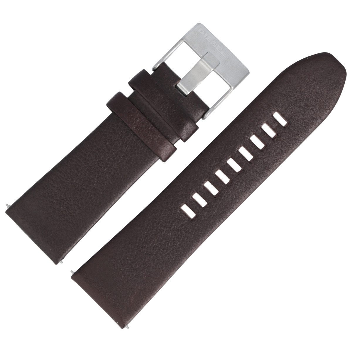 Diesel Uhrenarmband 27mm Leder Braun DZ-1206 DZ 1206 DZ1206