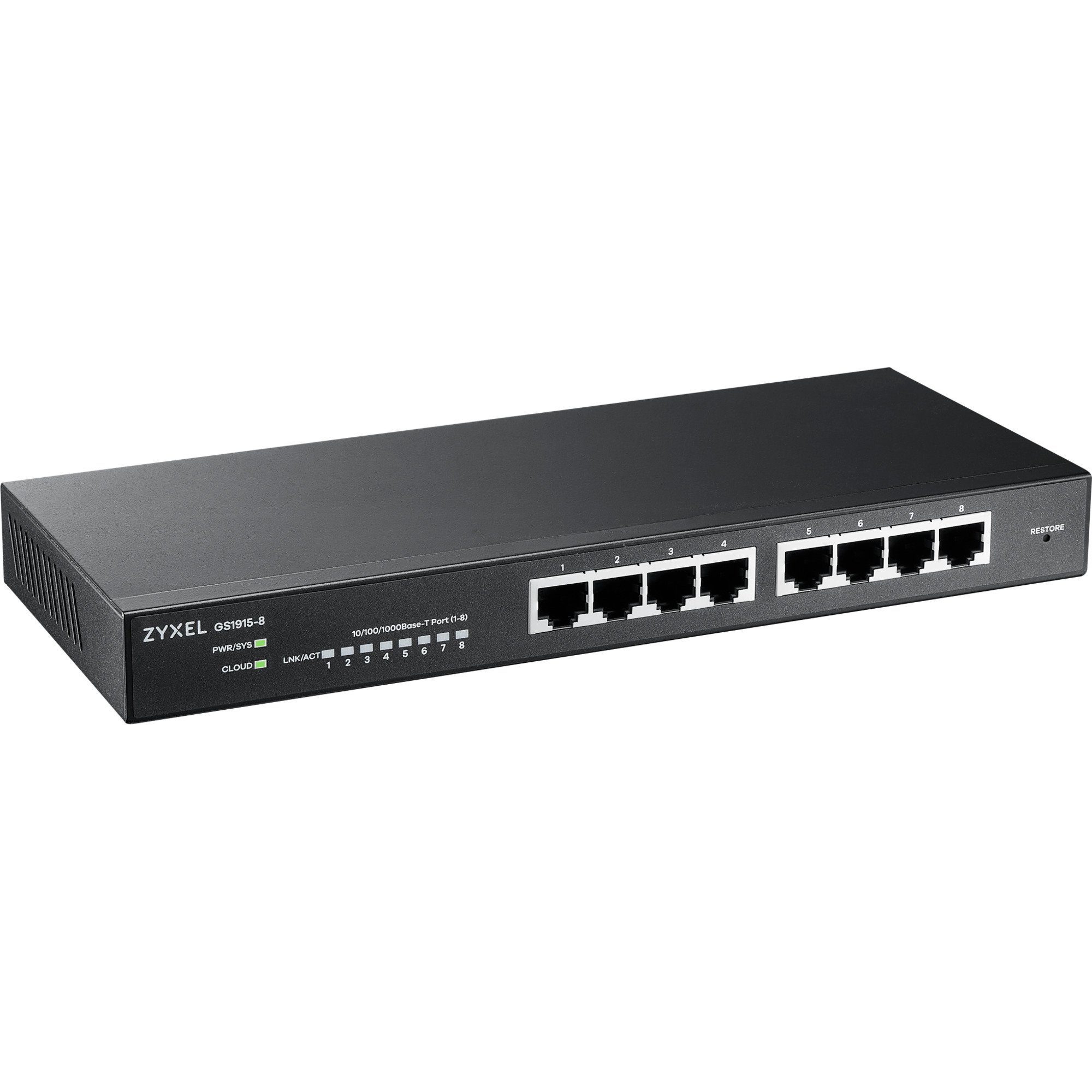 Zyxel GS1915-8, Switch Netzwerk-Switch