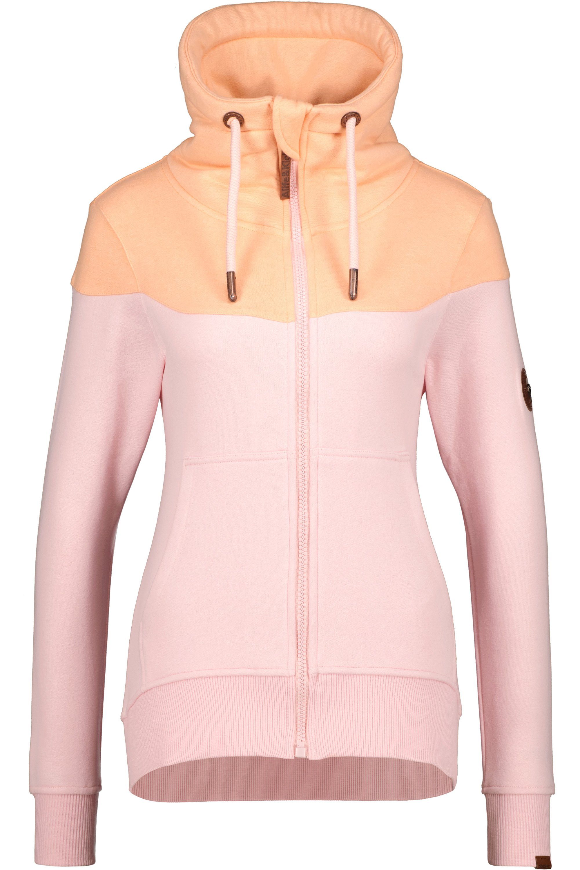 Alife & Kickin Sweatjacke ValenaAK Jacke Sweatjacke, Sweatjacket A candy melange Damen