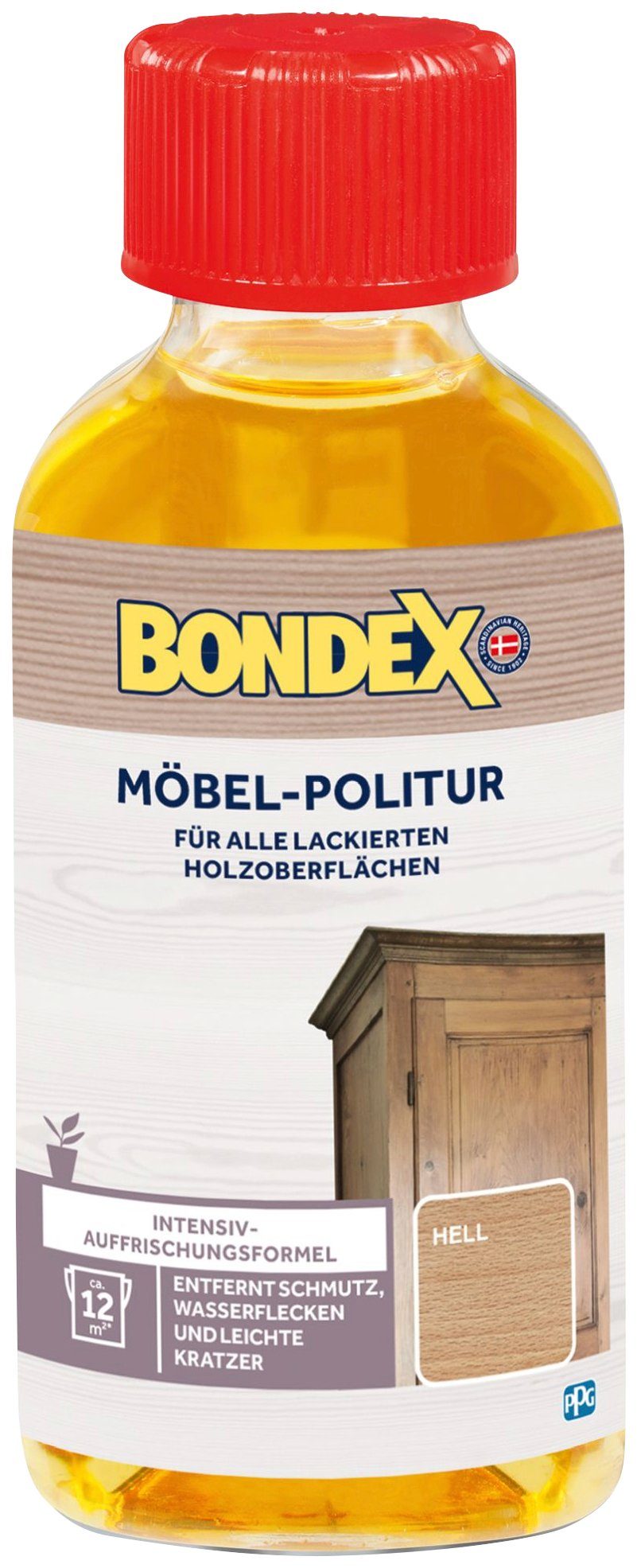Bondex MÖBEL-POLITUR Dunkel Holzpflegeöl, 0,15 l natur | Bodenpflege