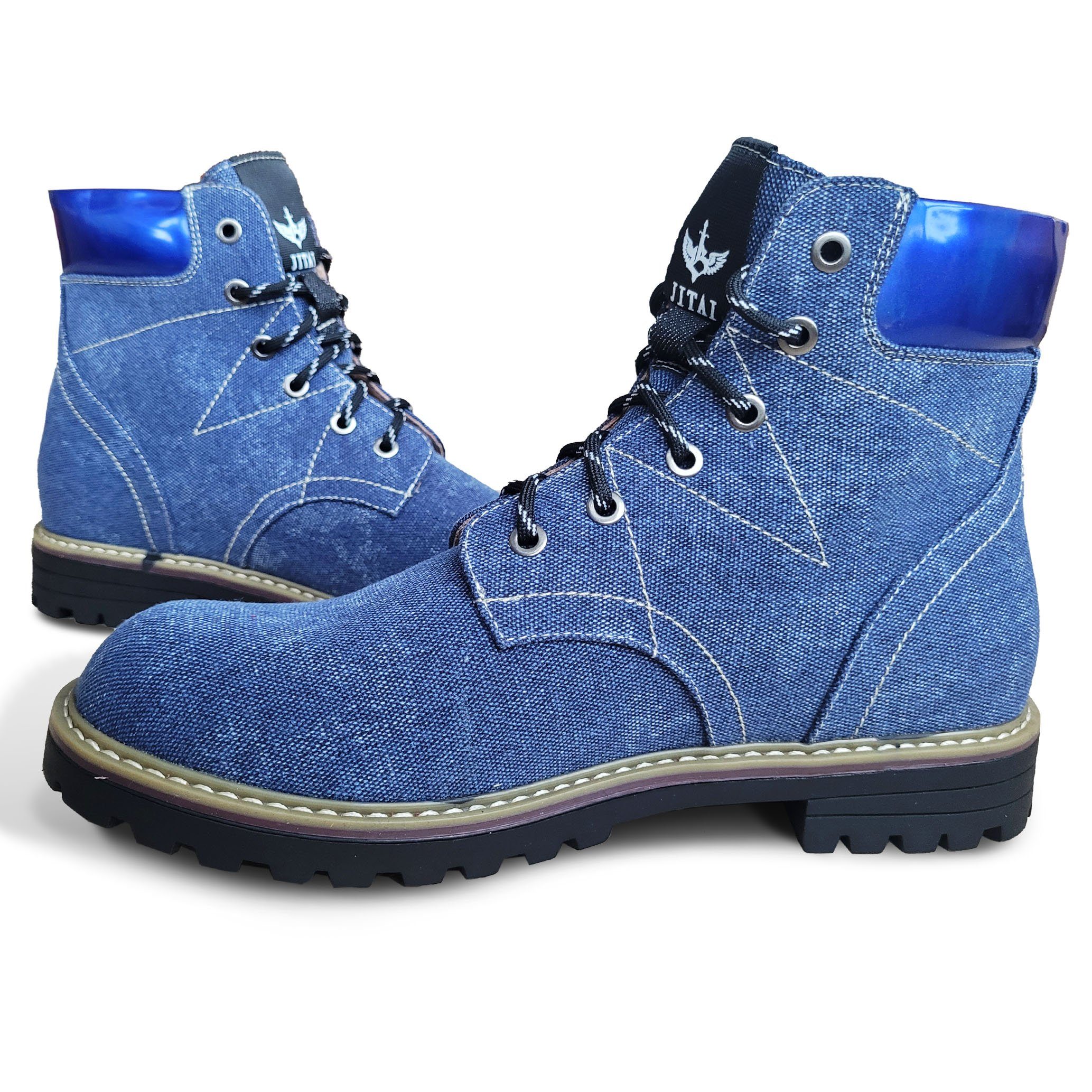 GOLDEN GOLDEN Winterstiefel Herren Schnürung Lässige Herrenstiefel Winterstiefel