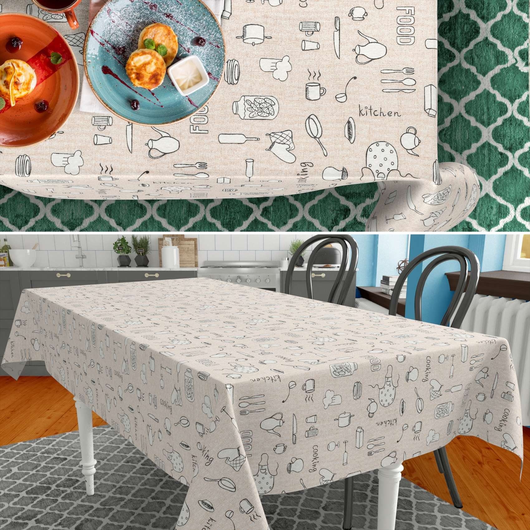 ANRO Tischdecke mit Tee und Kaffee günstig online kaufen