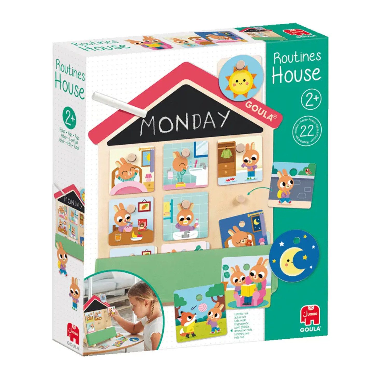 Jumbo Spiele Spiel GOULA Routines House