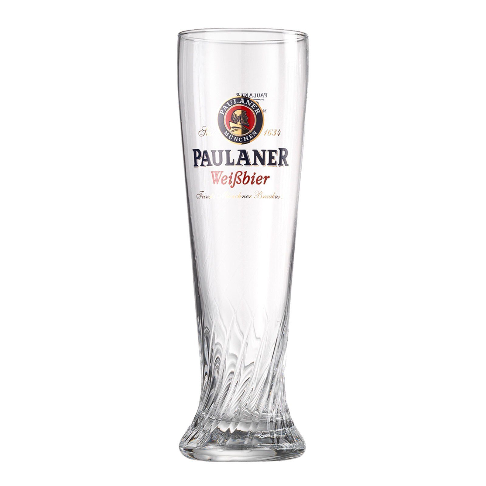 Ritzenhoff & Breker Bierglas Paulaner Weizenbiergläser 500 ml 2er Set, 2-tlg., Glas