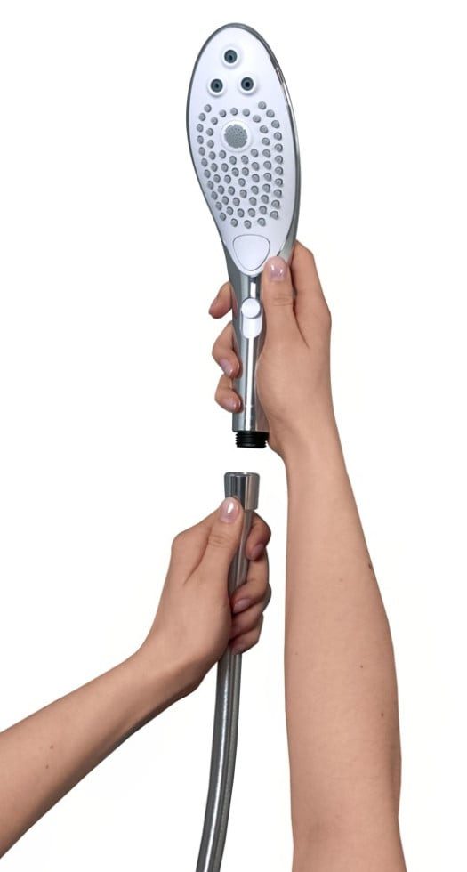 Grohe Handbrause Handbrause Womanizer Wave chrome wassersparend günstig online kaufen