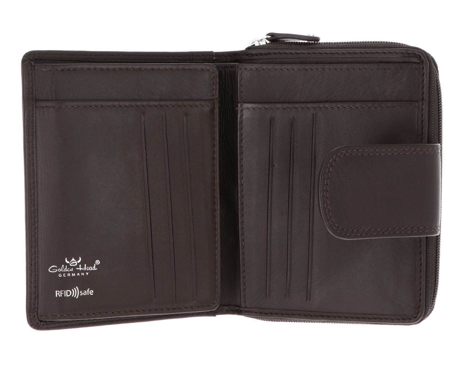Golden Head Geldbörse RV-Börse 3331, aus echtem Rindsleder mit RFID-Blocker günstig online kaufen