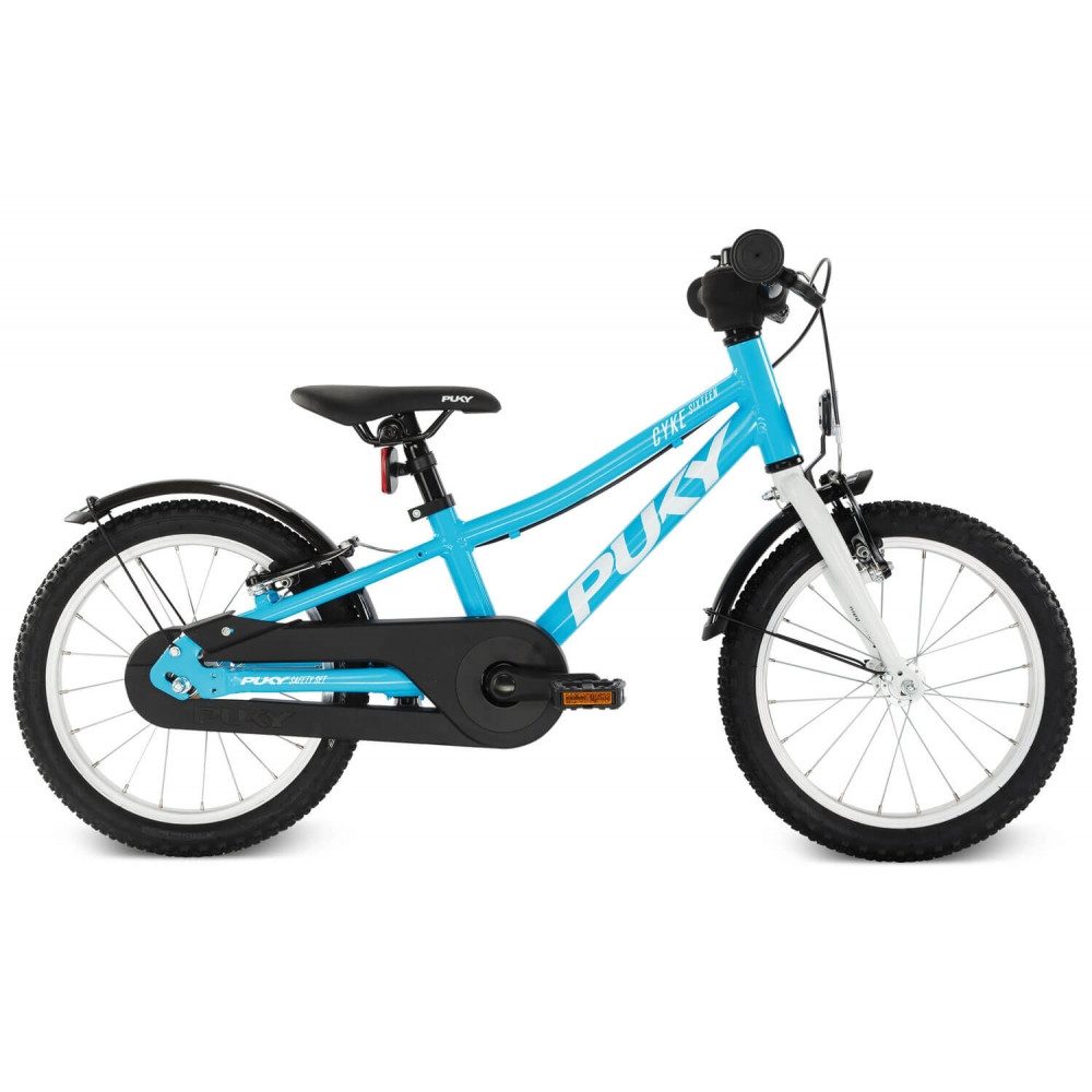 Puky Jugendfahrrad Cyke 16-1 Alu F (16 Zoll Kinderfahrrad) - Farbe: racingblue/white